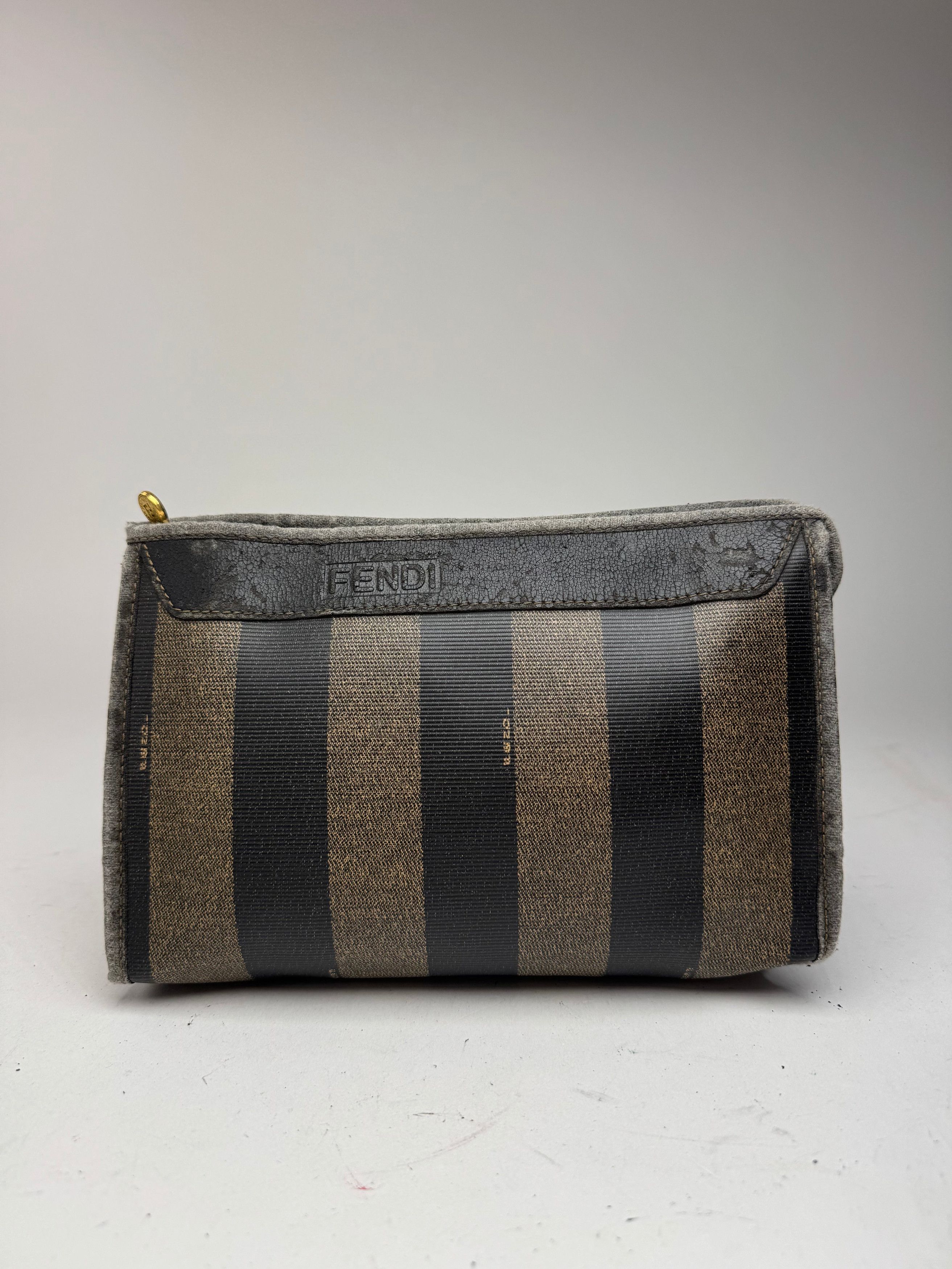 Fendi Vintage leather clutch black Size ONE SIZE - 12 Thumbnail