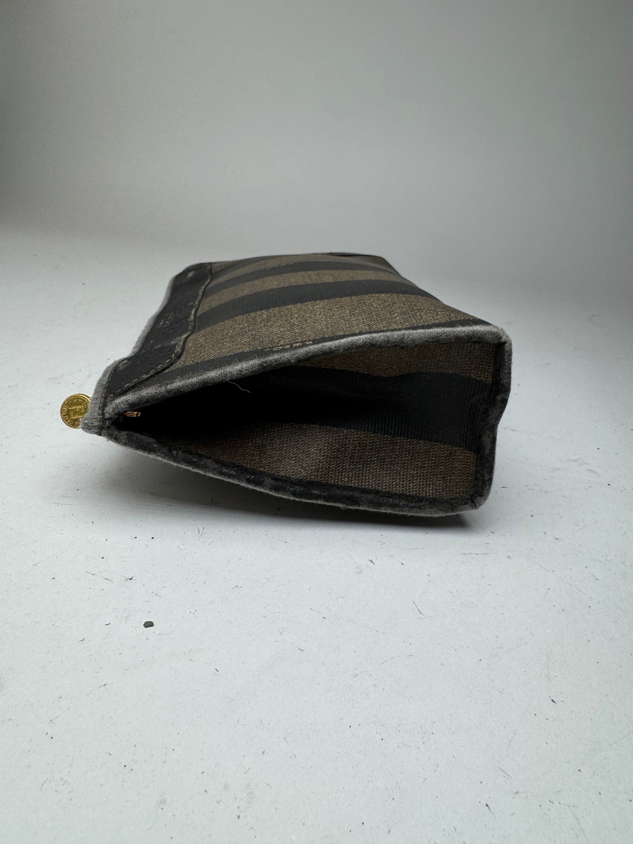 Fendi Vintage leather clutch black Size ONE SIZE - 7 Thumbnail