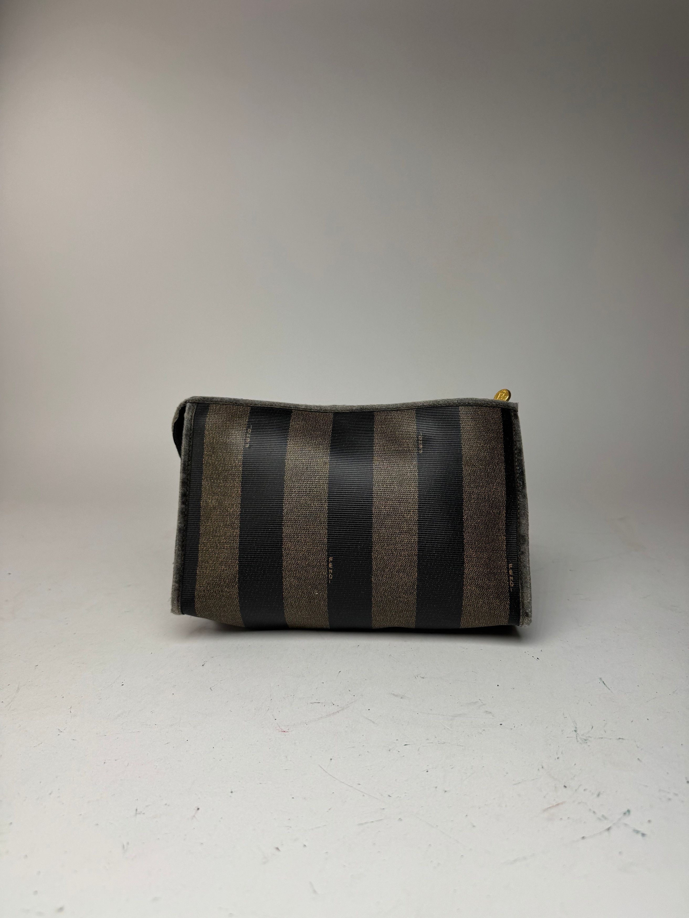 Fendi Vintage leather clutch black Size ONE SIZE - 2 Thumbnail