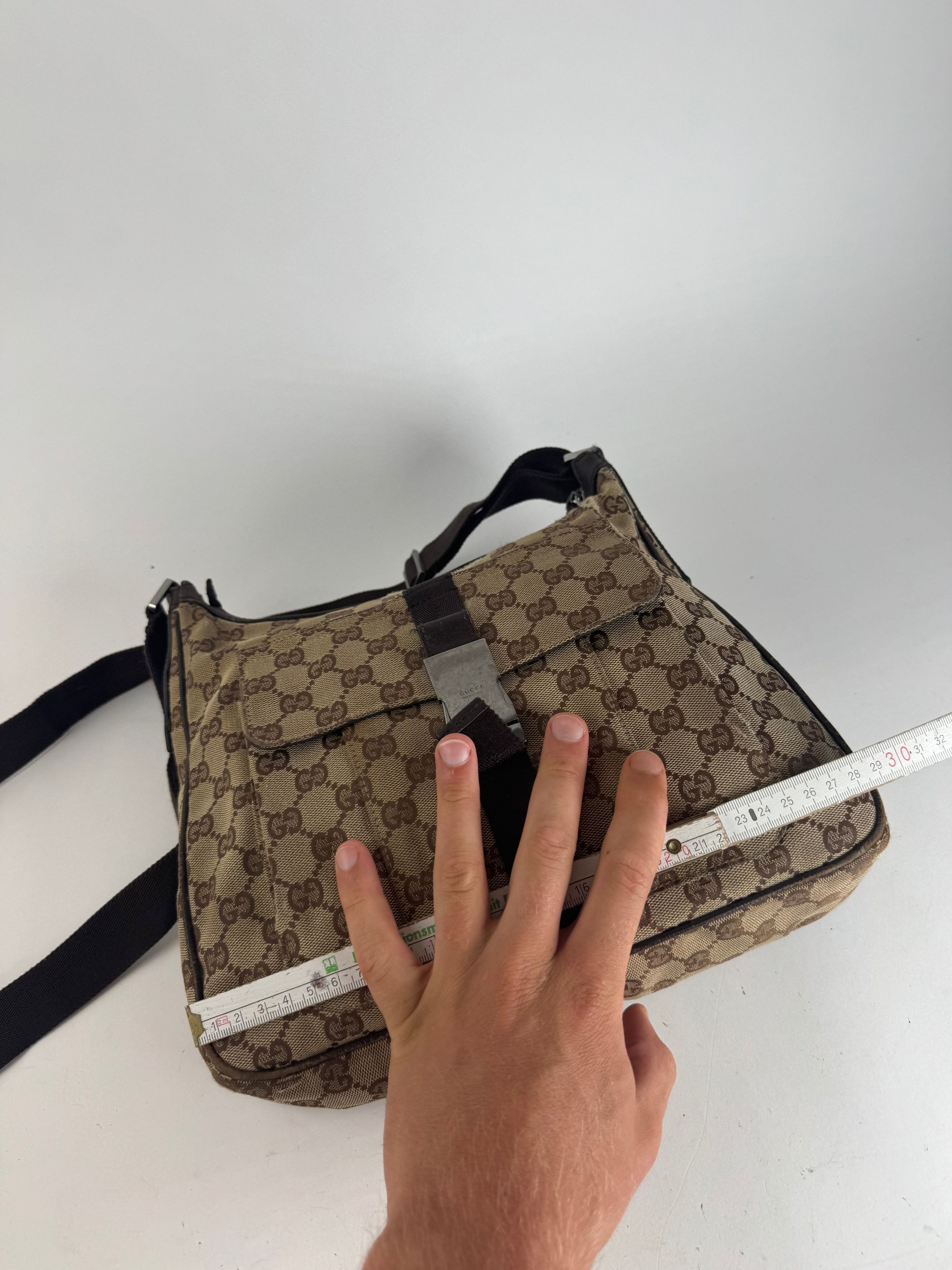 Gucci Vintage Monogram Bag beige brown Size ONE SIZE - 13 Thumbnail