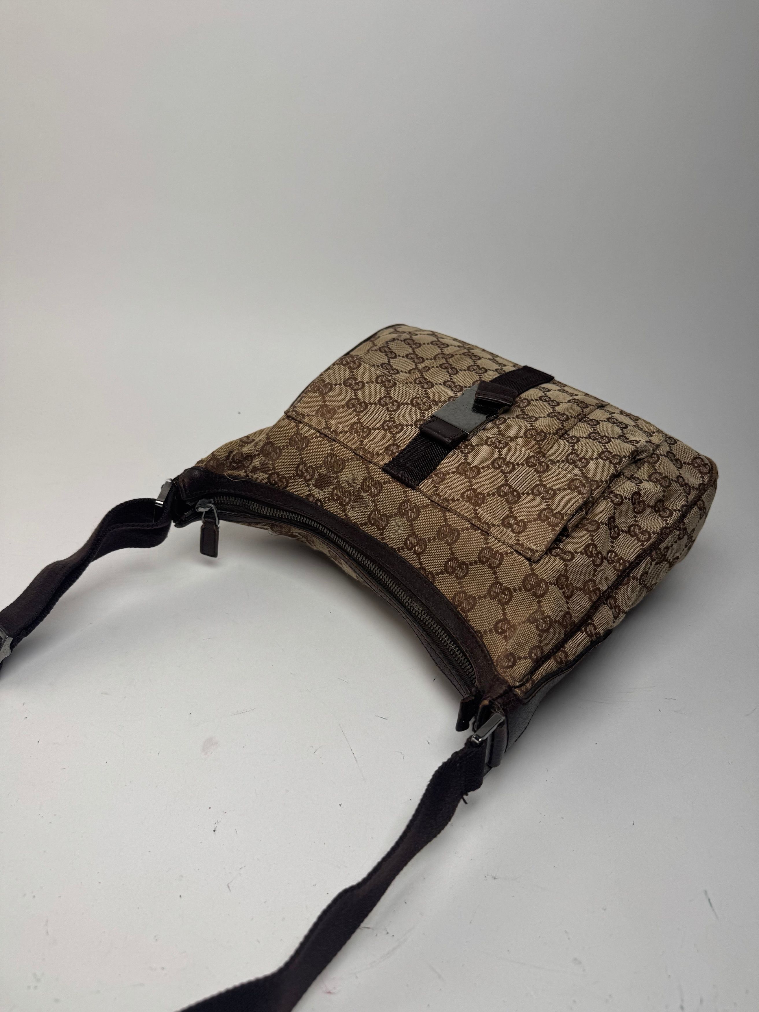 Gucci Vintage Monogram Bag beige brown Size ONE SIZE - 7 Thumbnail