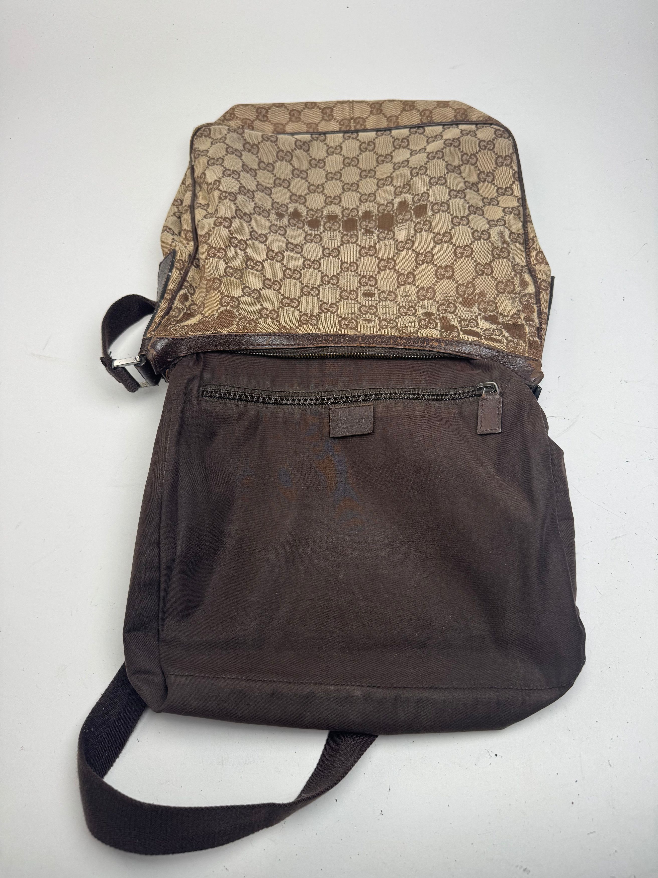 Gucci Vintage Monogram Bag beige brown Size ONE SIZE - 4 Thumbnail