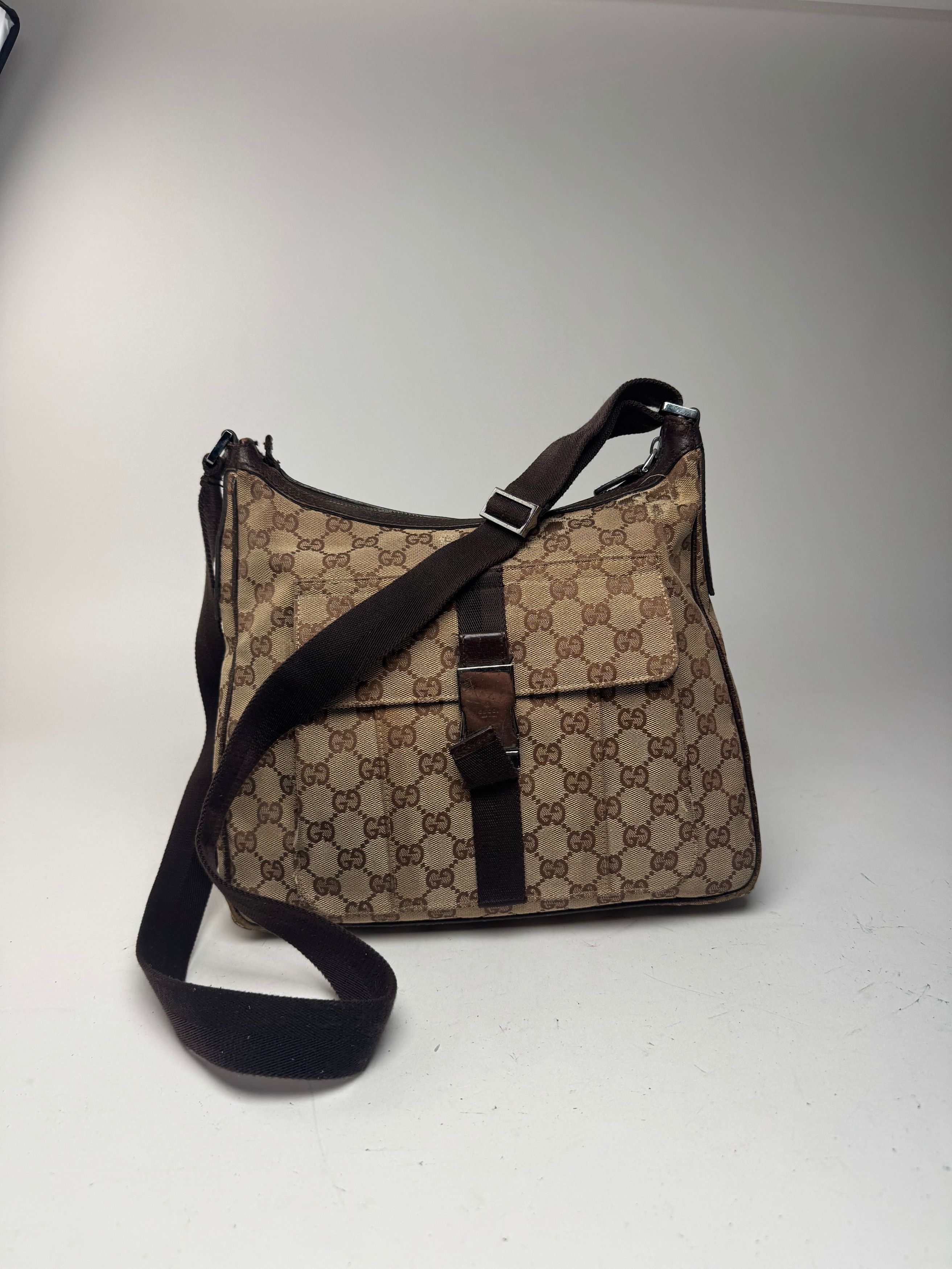 Gucci Vintage Monogram Bag beige brown Size ONE SIZE - 5 Thumbnail