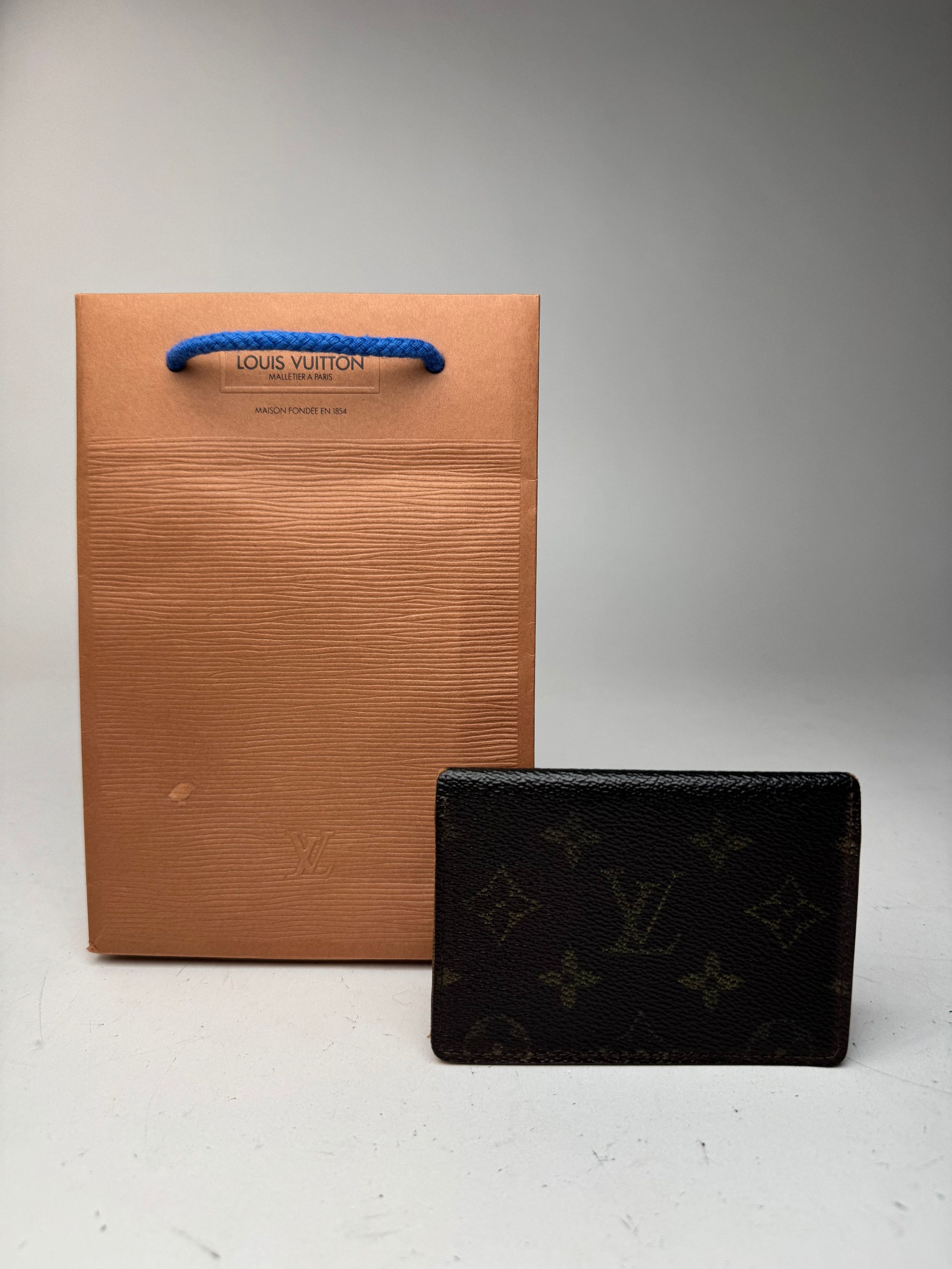 Louis Vuitton Vintage Monogram Card holder leather brown Size ONE SIZE - 6 Thumbnail