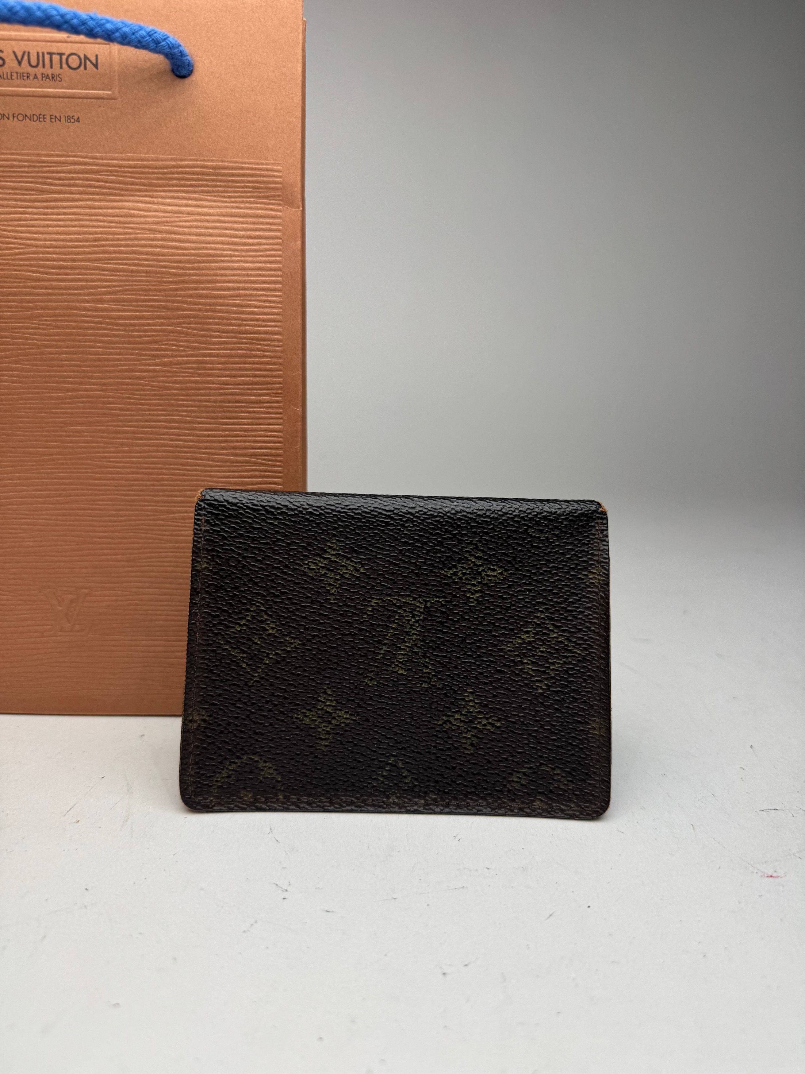Louis Vuitton Vintage Monogram Card holder leather brown Size ONE SIZE - 9 Thumbnail