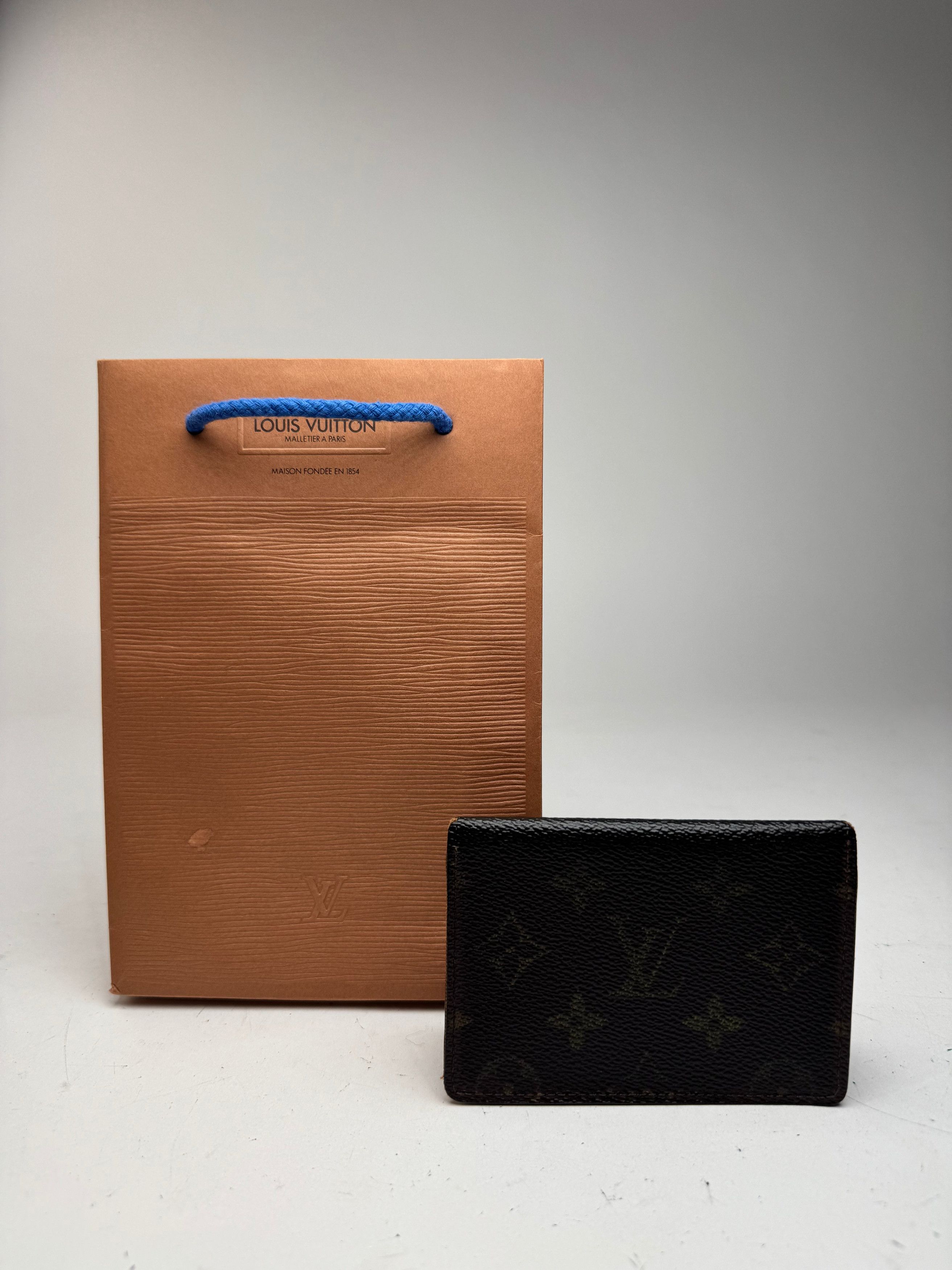 Louis Vuitton Vintage Monogram Card holder leather brown Size ONE SIZE - 8 Thumbnail