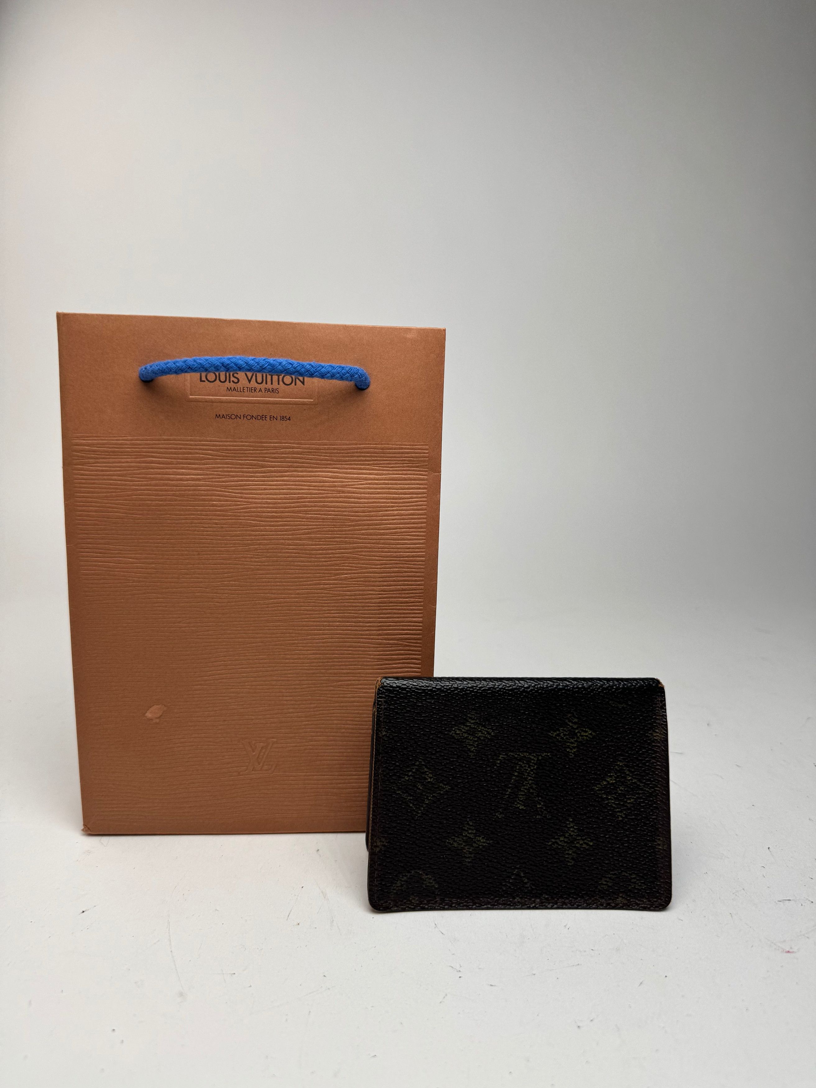 Louis Vuitton Vintage Monogram Card holder leather brown Size ONE SIZE - 2 Thumbnail