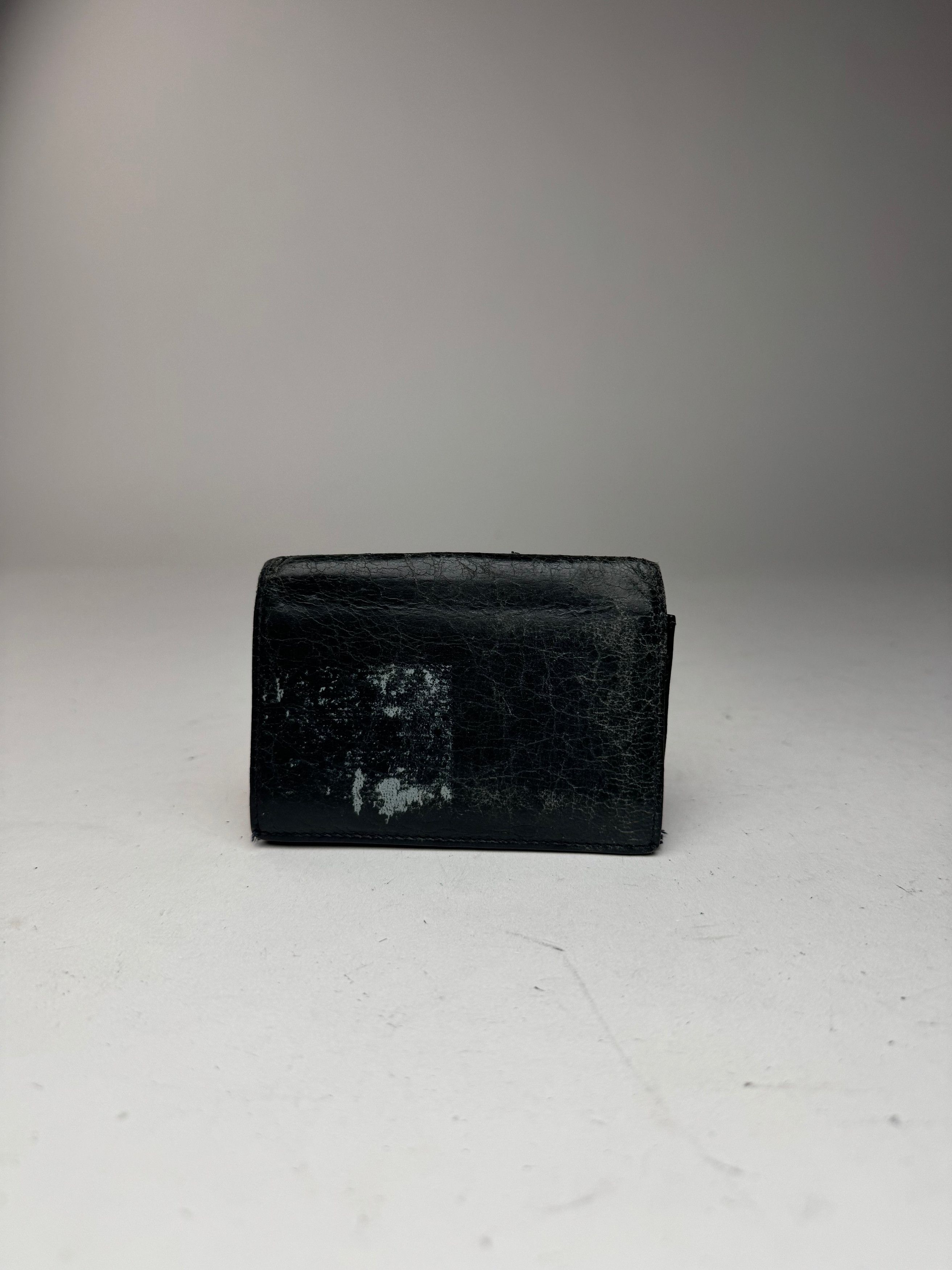 Balenciaga Vintage City Leather Card Holder Blue black Size ONE SIZE - 11 Thumbnail