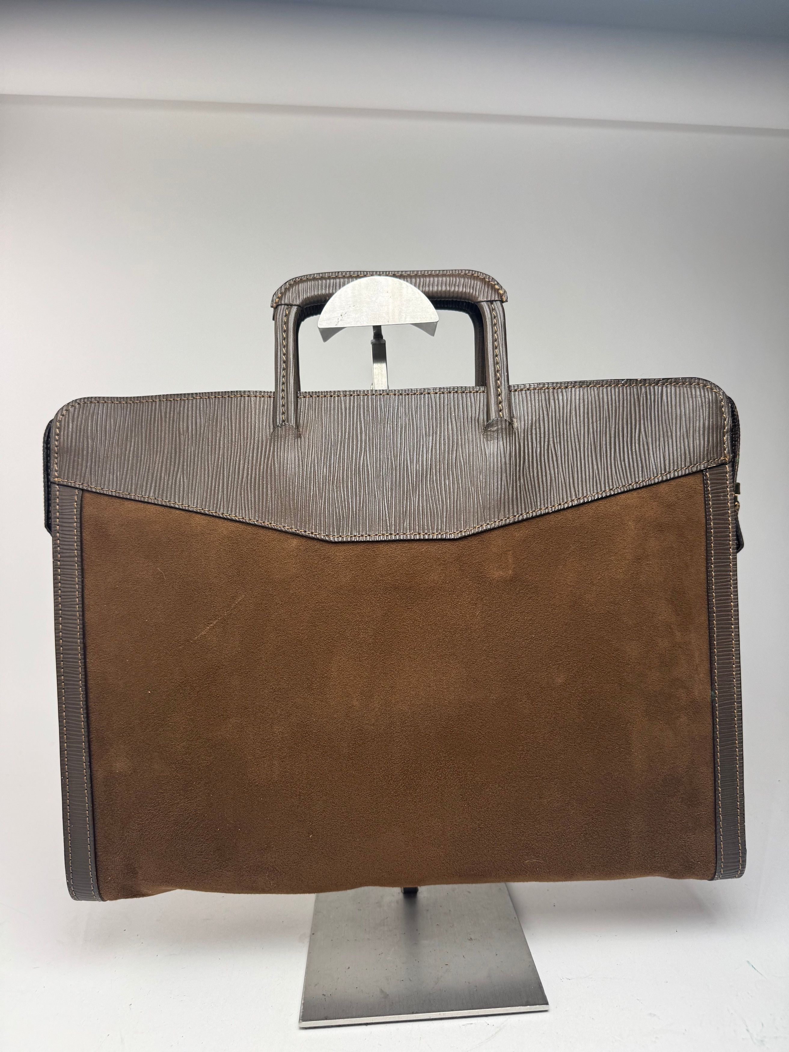 Balenciaga Vintage Wool Leather bag Brown Size ONE SIZE - 2 Thumbnail