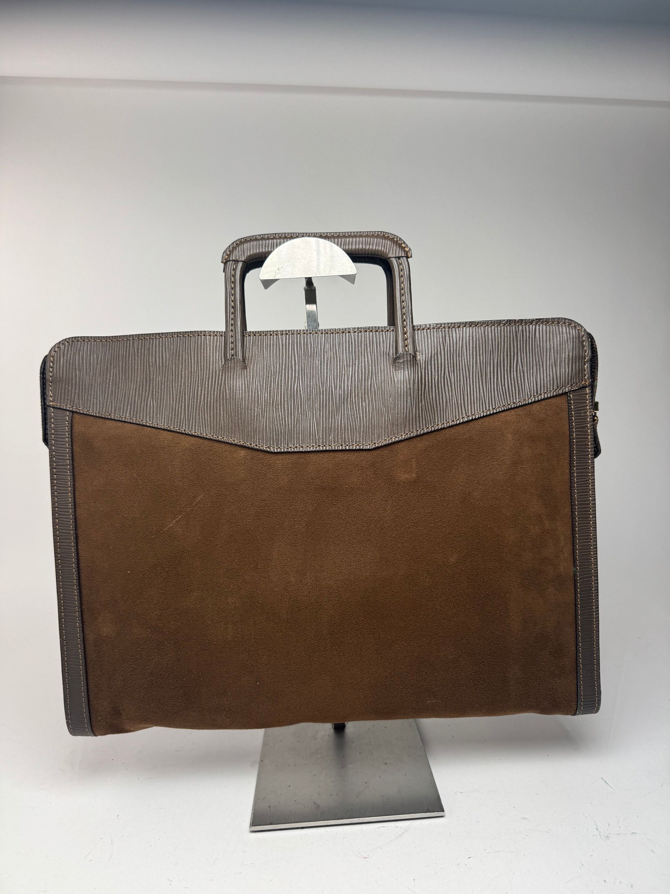 Balenciaga Vintage Wool Leather bag Brown Size ONE SIZE - 15 Thumbnail