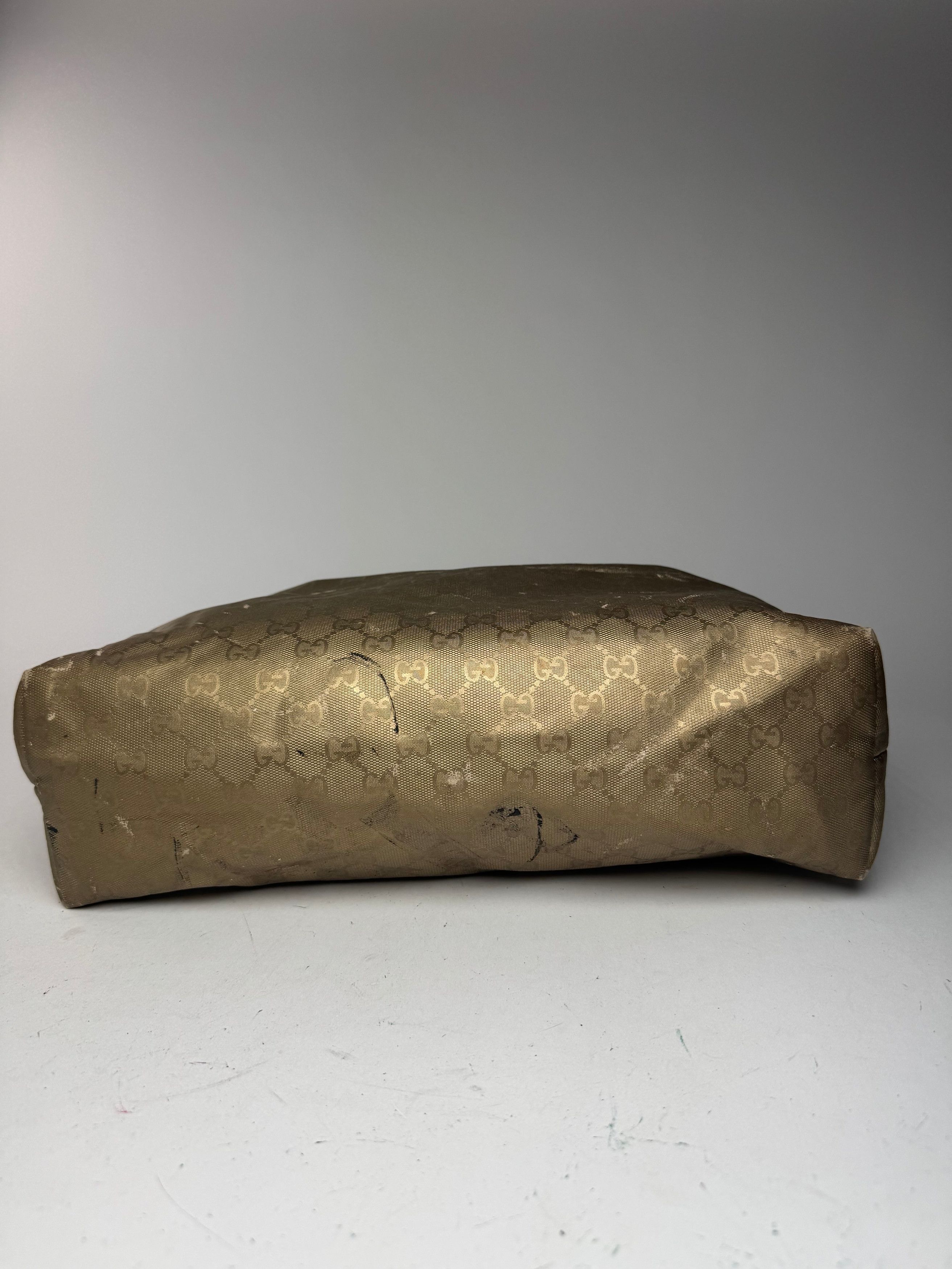 Gucci Vintage Monogram Bag Gold Size ONE SIZE - 11 Thumbnail