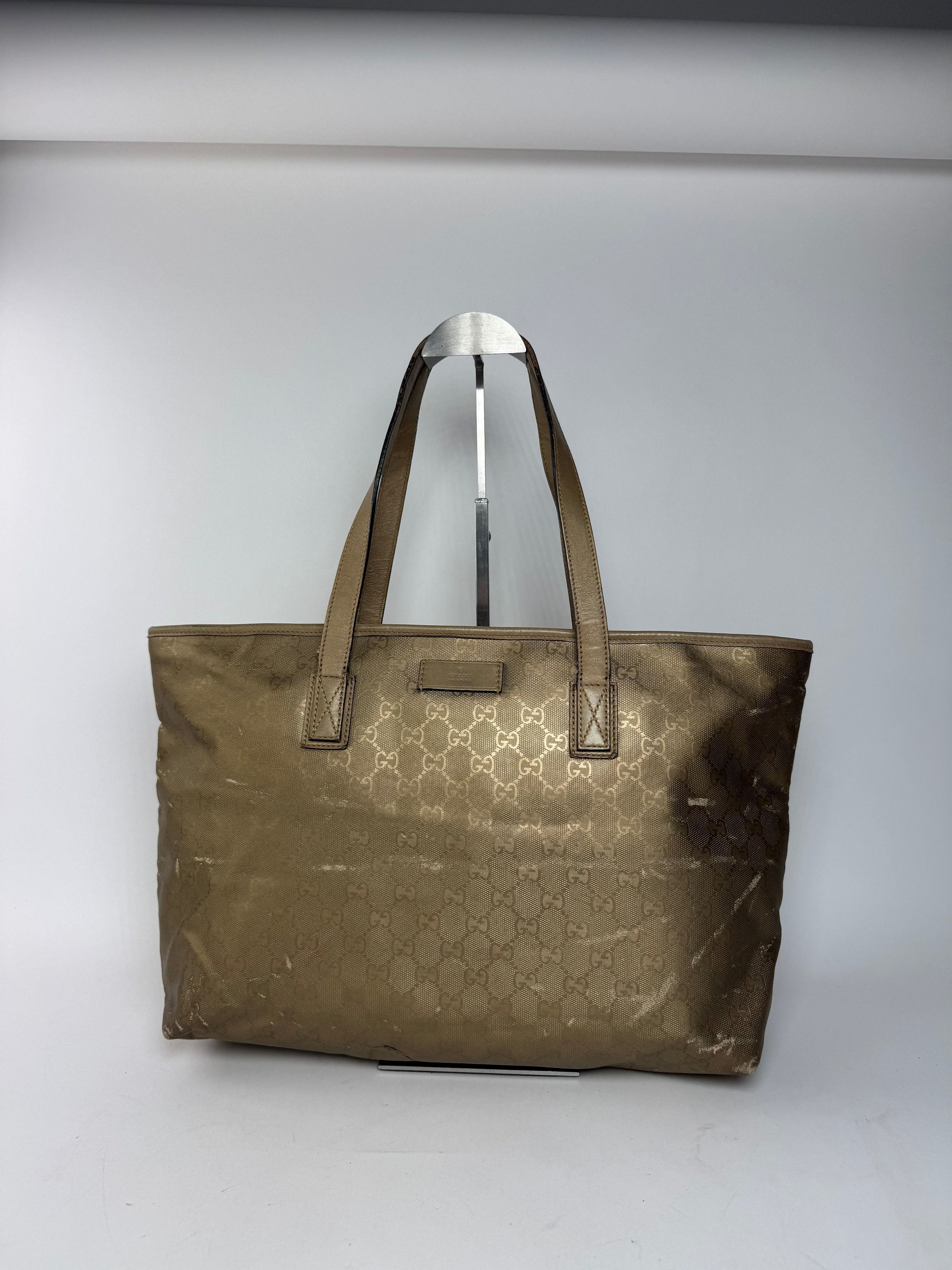 Gucci Vintage Monogram Bag Gold Size ONE SIZE - 7 Thumbnail