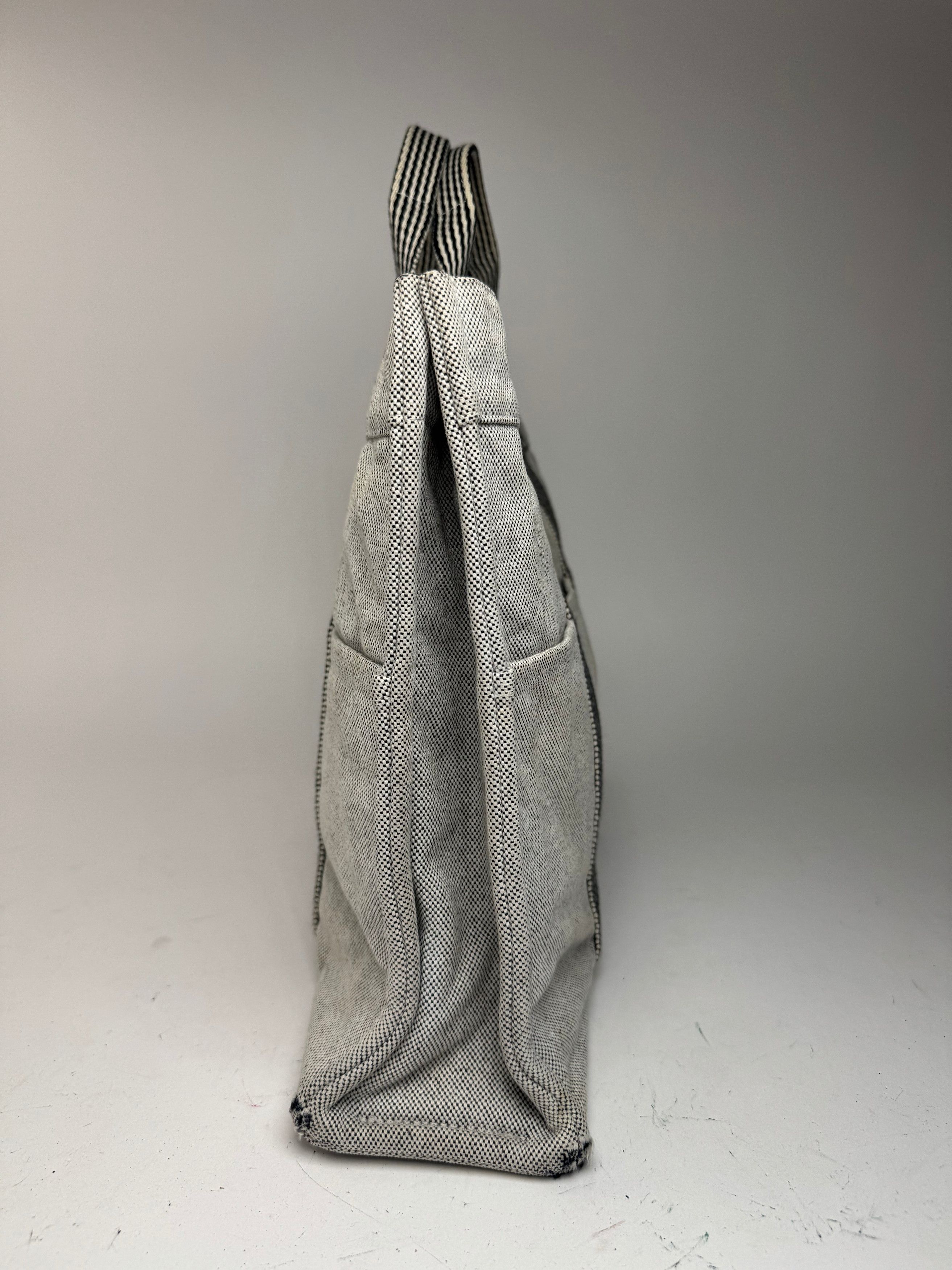 Other Vintage Hermes Tote bag white cotton Size ONE SIZE - 8 Thumbnail