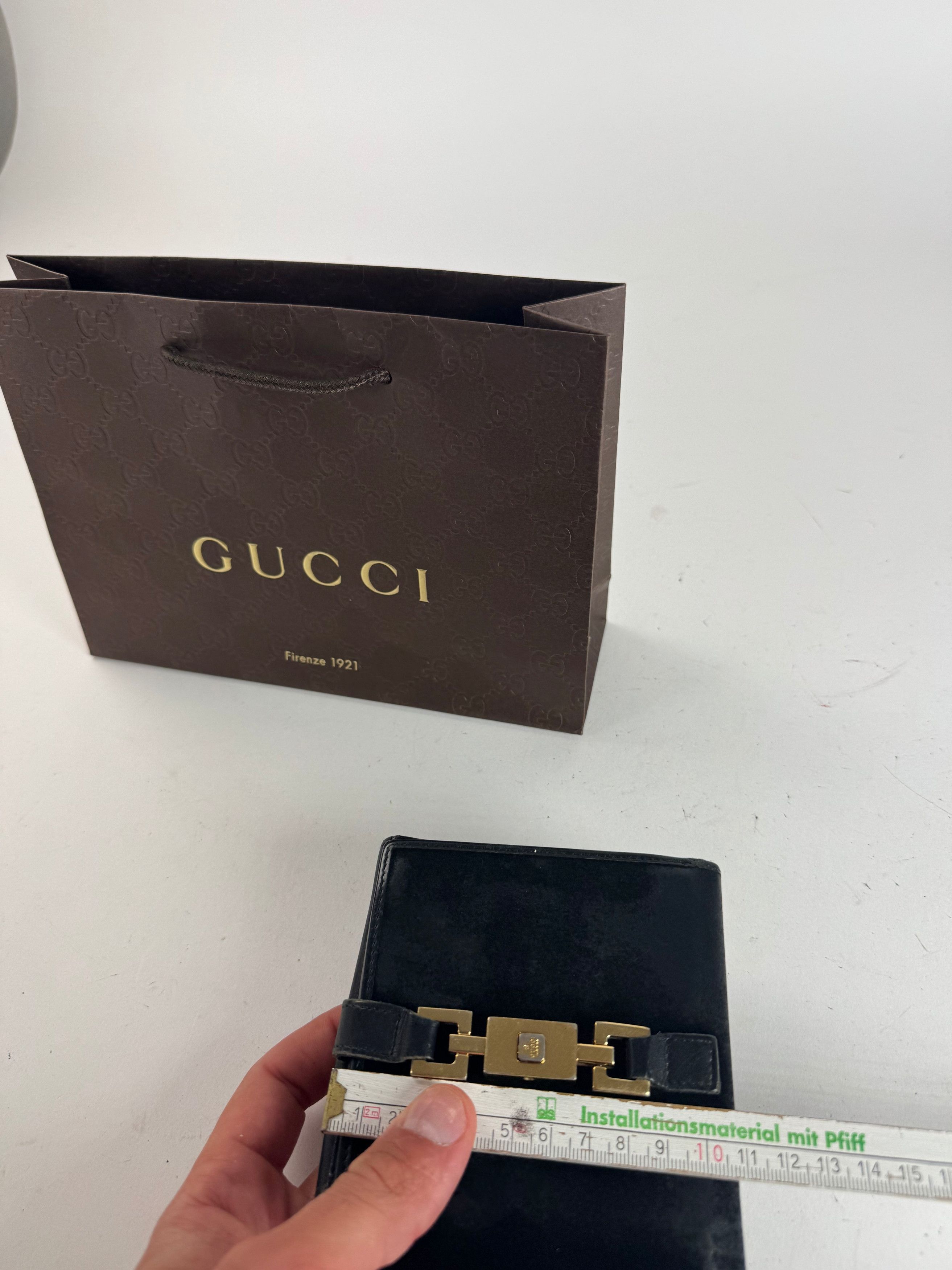 Gucci Vintage Jackie leather wallet black Size ONE SIZE - 11 Thumbnail