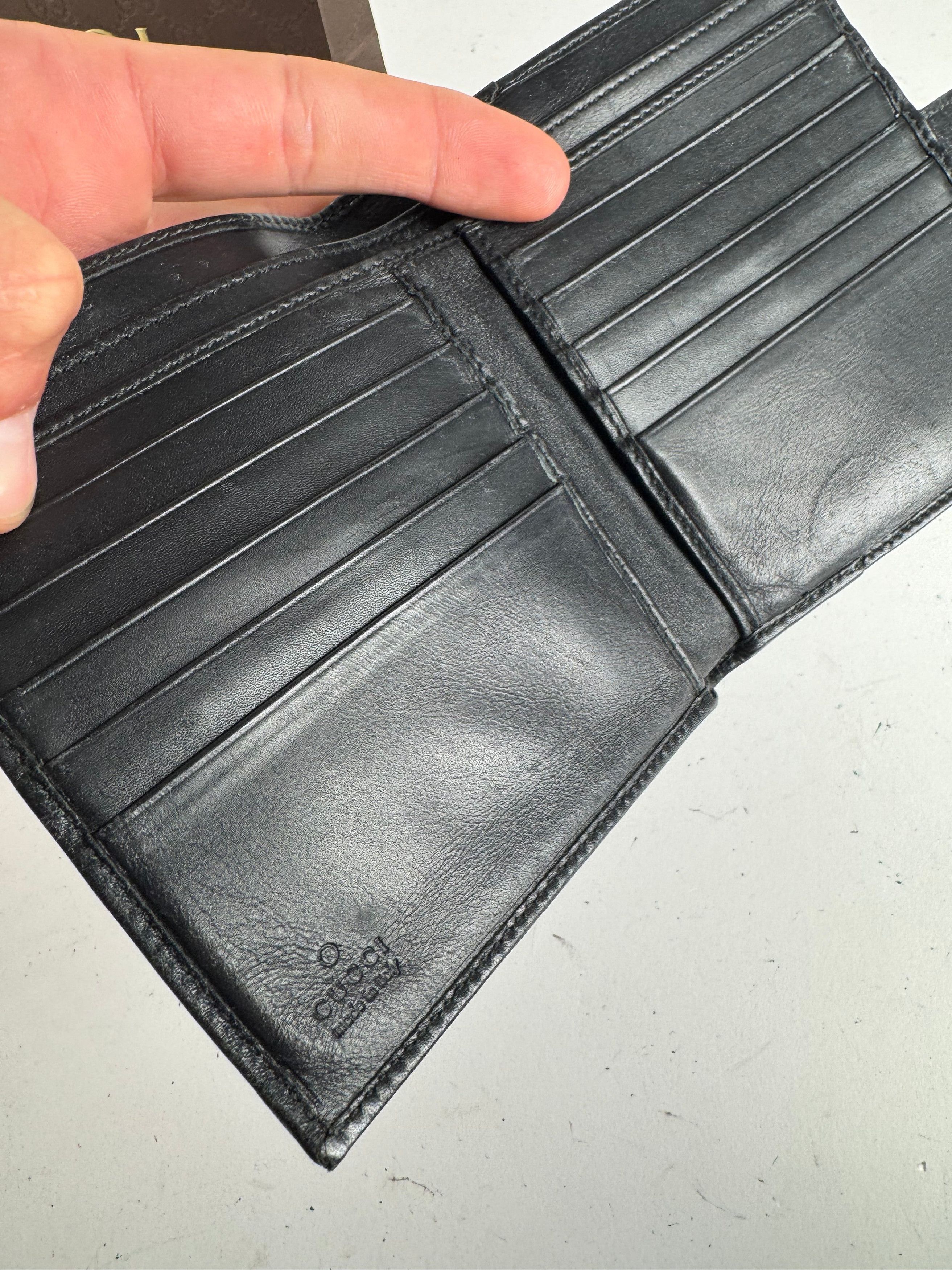 Gucci Vintage Jackie leather wallet black Size ONE SIZE - 6 Thumbnail