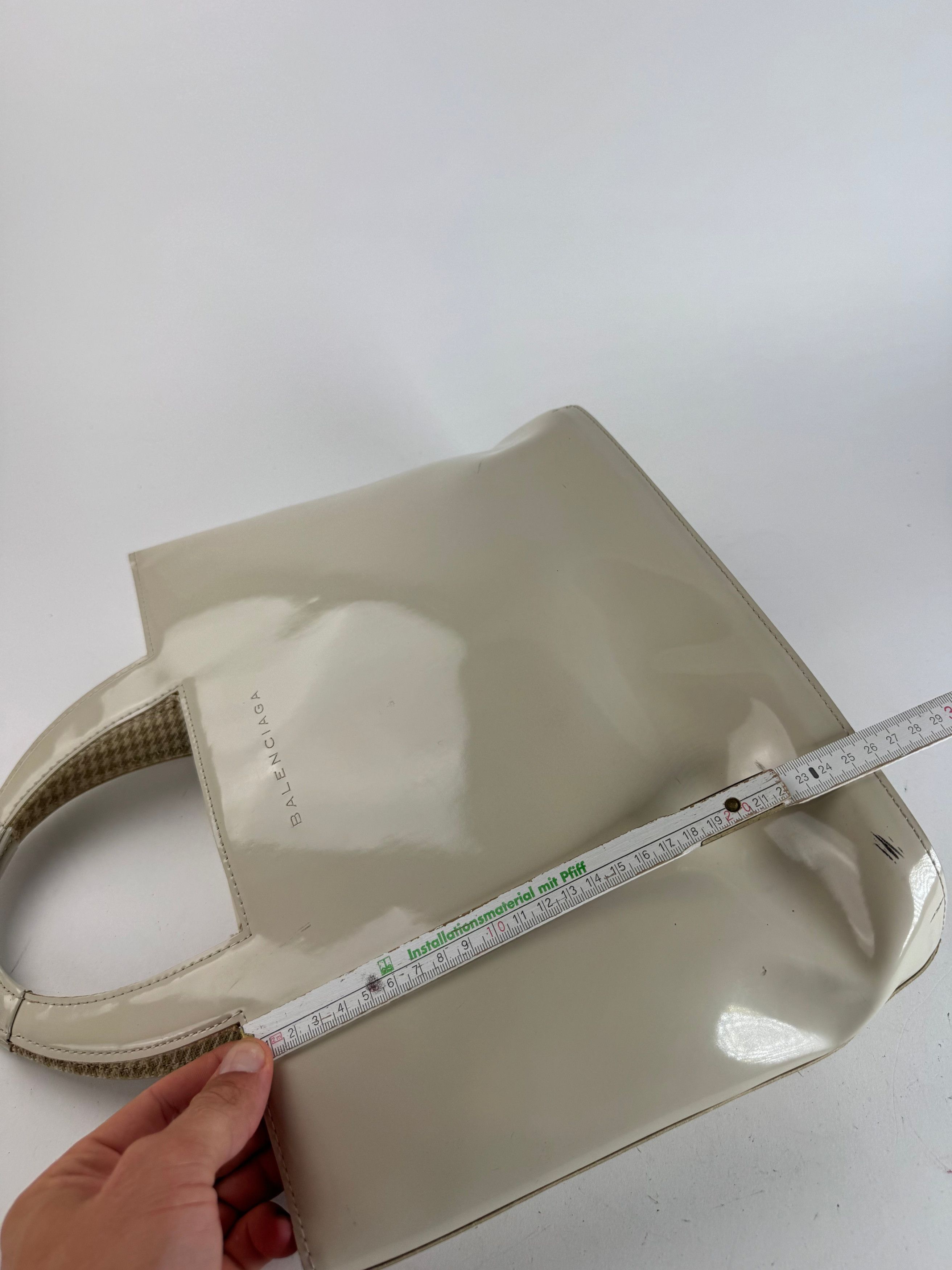 Balenciaga Vintage Patent Leather Bag white Size ONE SIZE - 13 Thumbnail