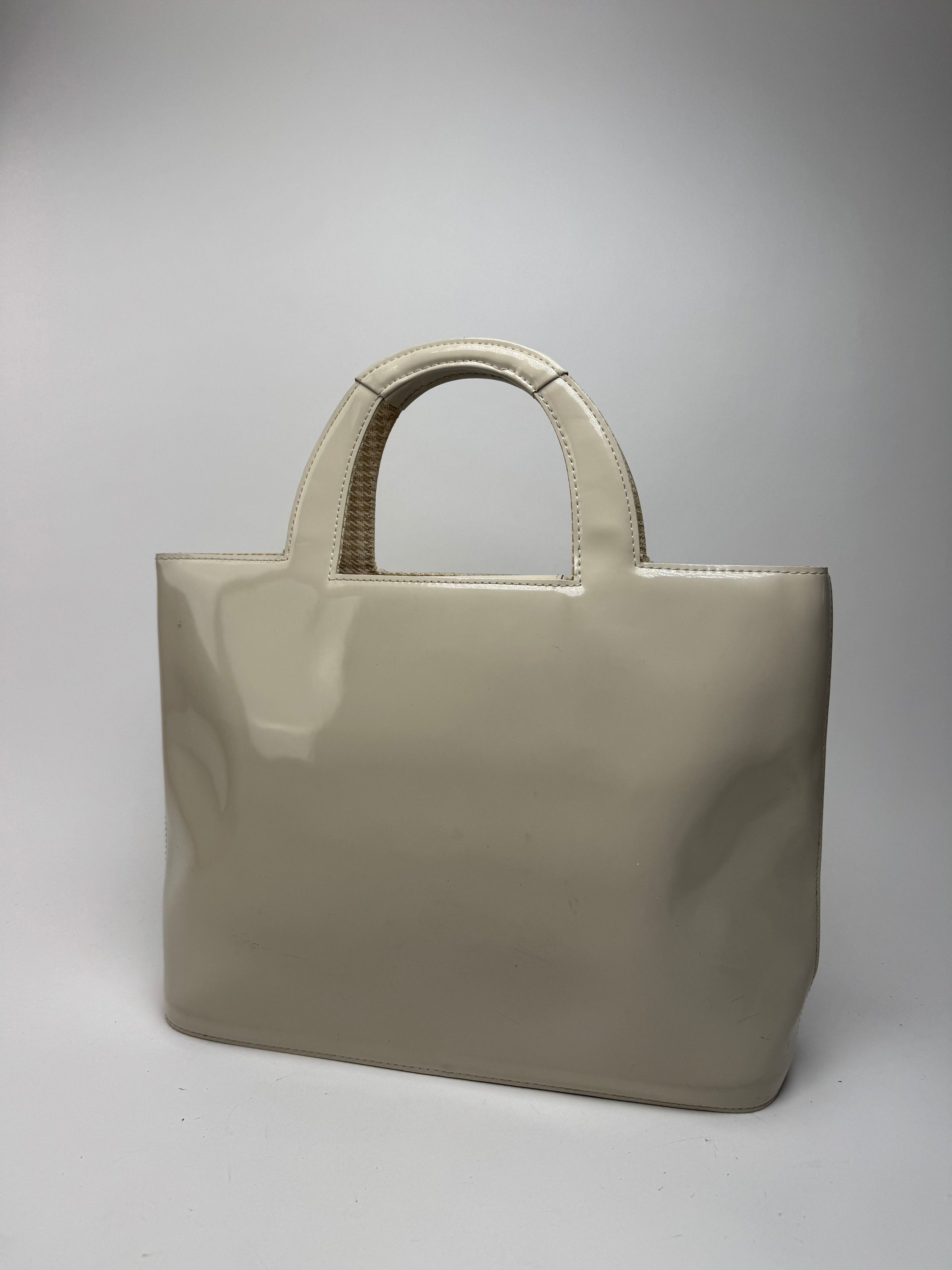 Balenciaga Vintage Patent Leather Bag white Size ONE SIZE - 2 Thumbnail
