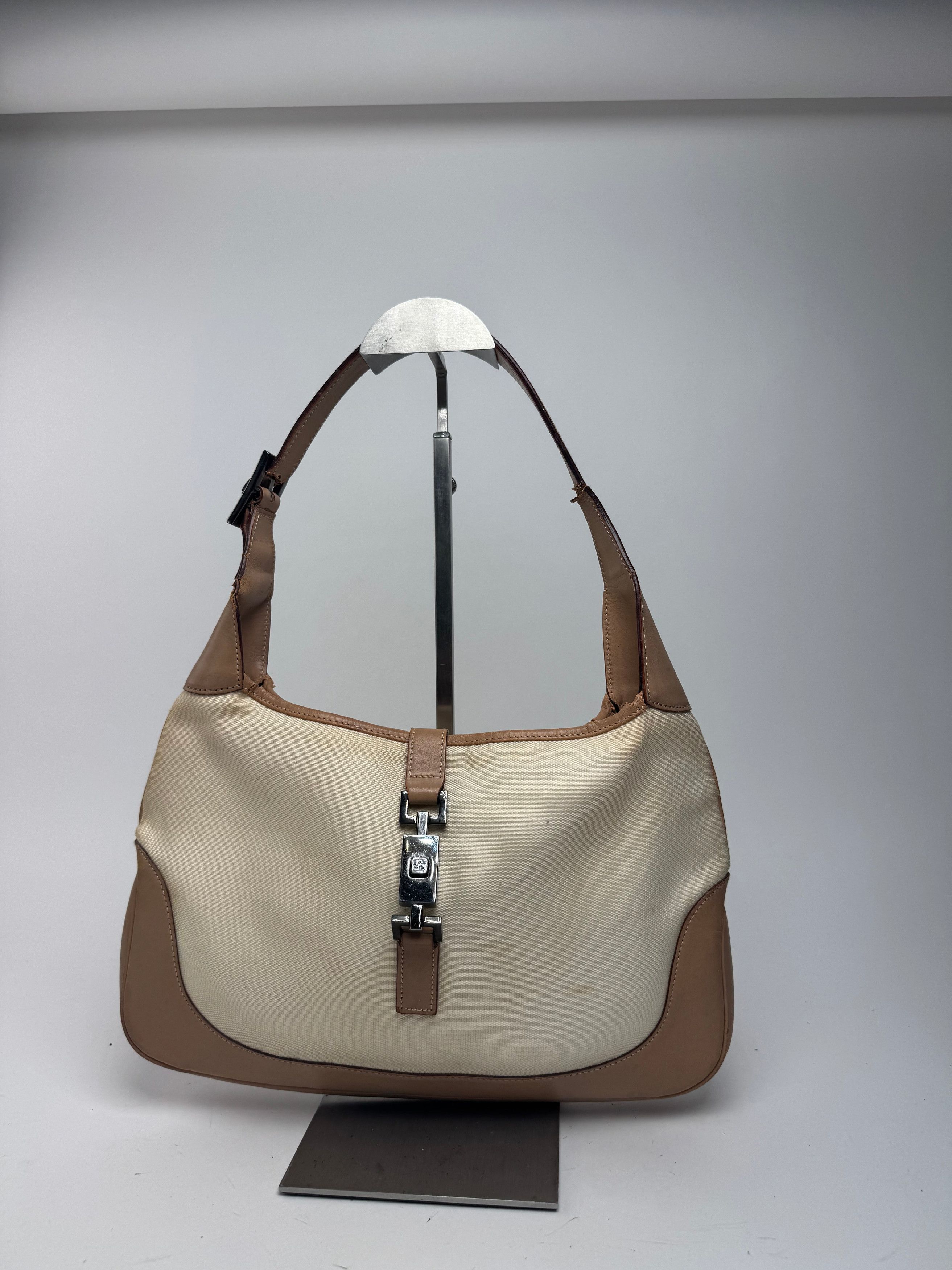 Gucci Vintage Jackie Bag beige brown Size ONE SIZE - 7 Thumbnail