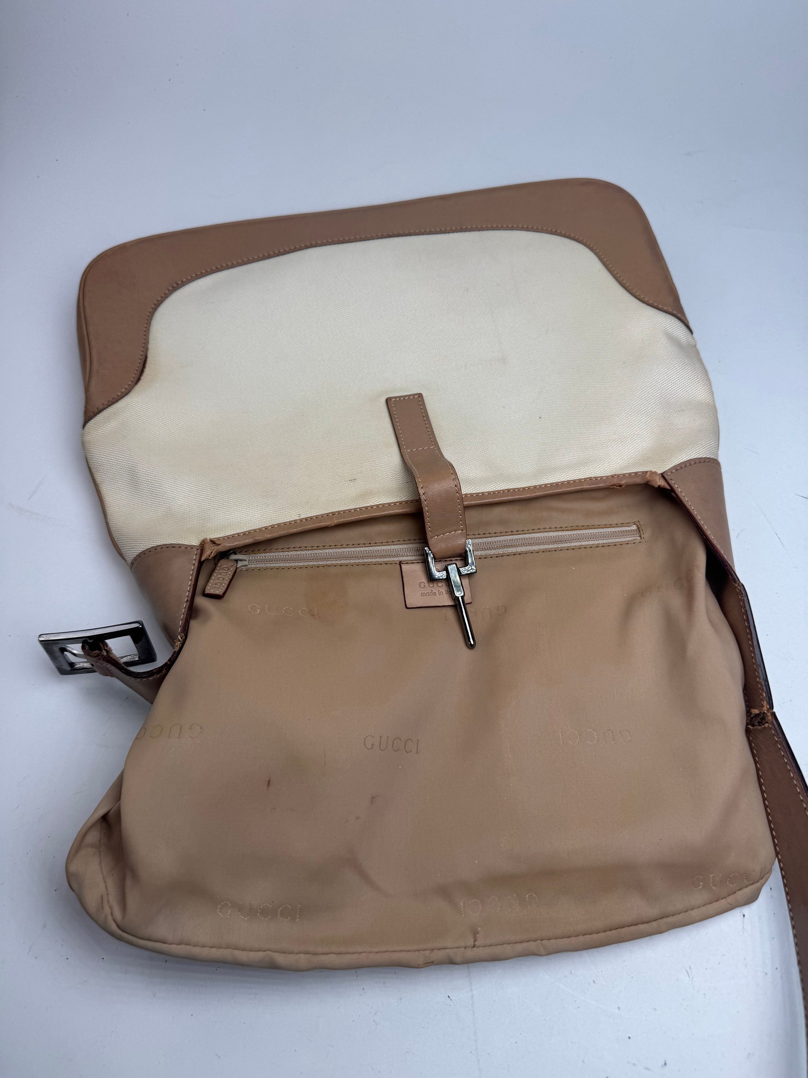 Gucci Vintage Jackie Bag beige brown Size ONE SIZE - 3 Thumbnail