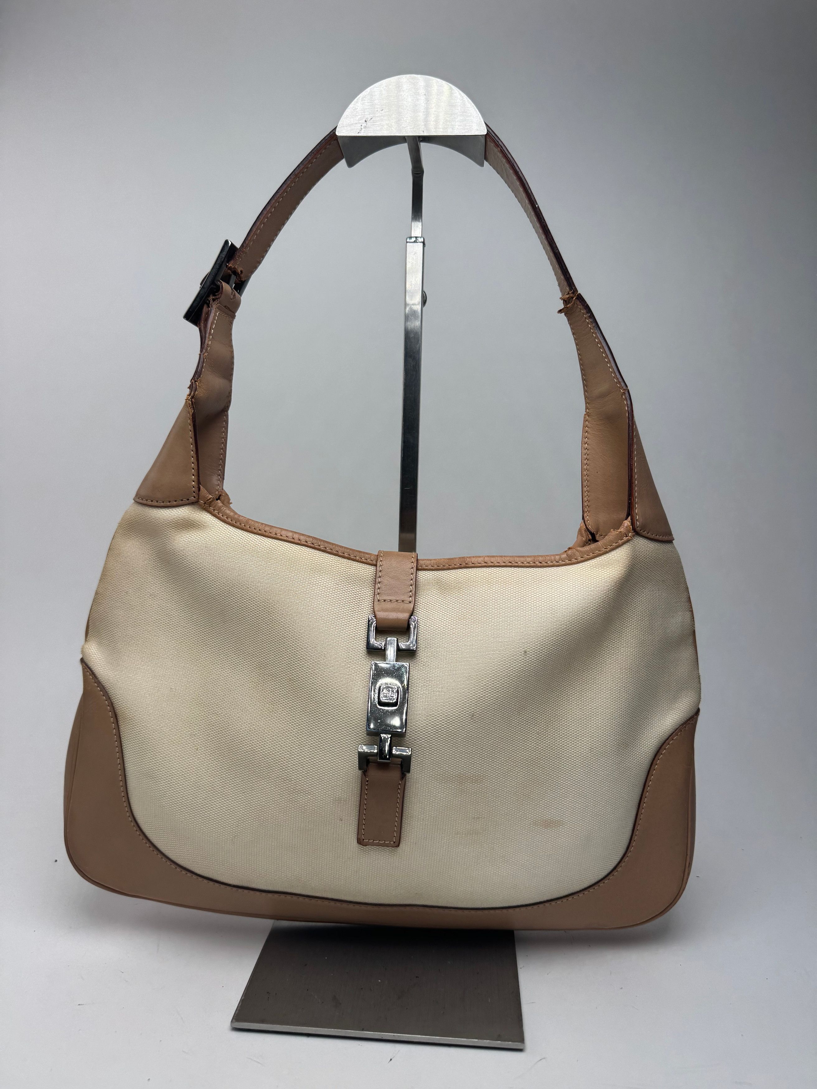 Gucci Vintage Jackie Bag beige brown Size ONE SIZE - 4 Thumbnail