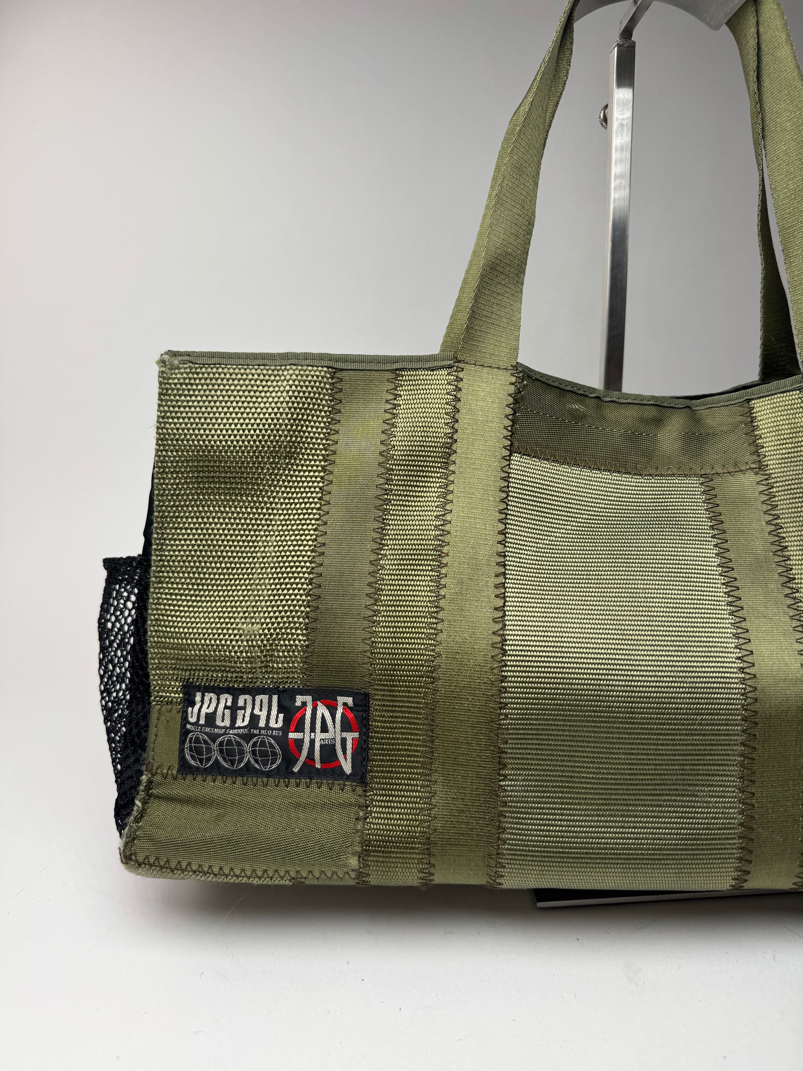 Jean Paul Gaultier Vintage Canvas Bag Green Size ONE SIZE - 8 Thumbnail
