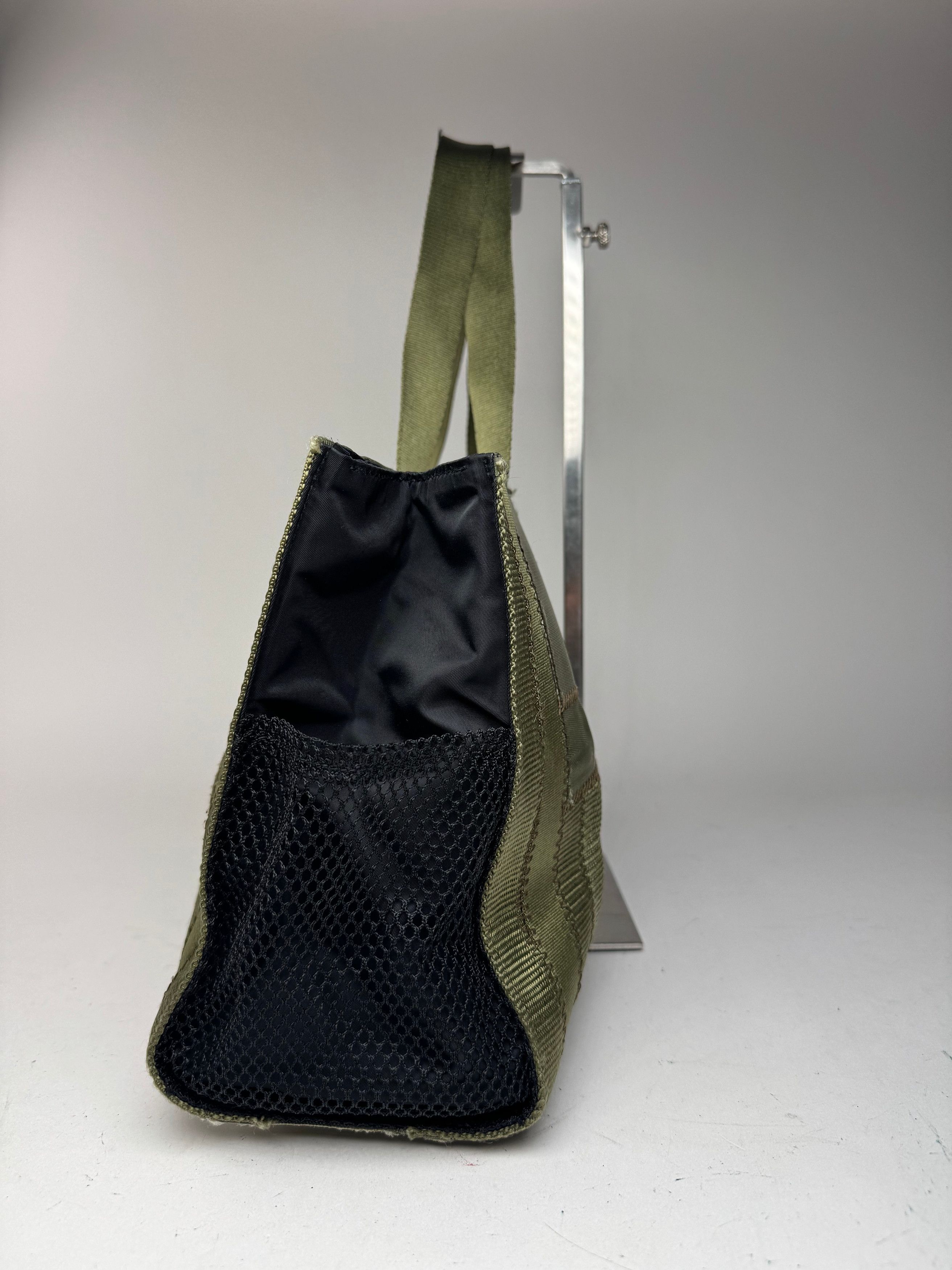 Jean Paul Gaultier Vintage Canvas Bag Green Size ONE SIZE - 9 Thumbnail
