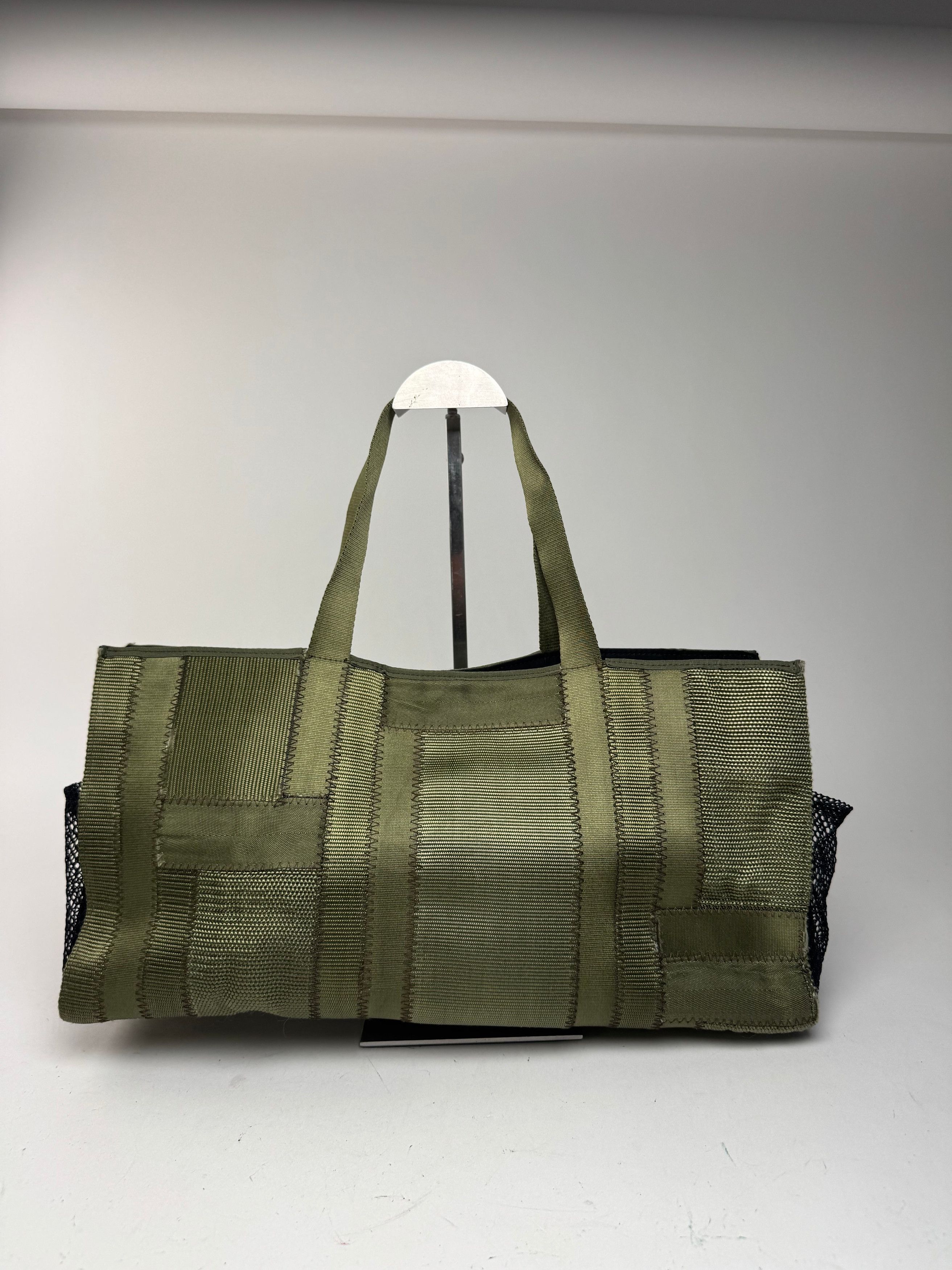 Jean Paul Gaultier Vintage Canvas Bag Green Size ONE SIZE - 6 Thumbnail
