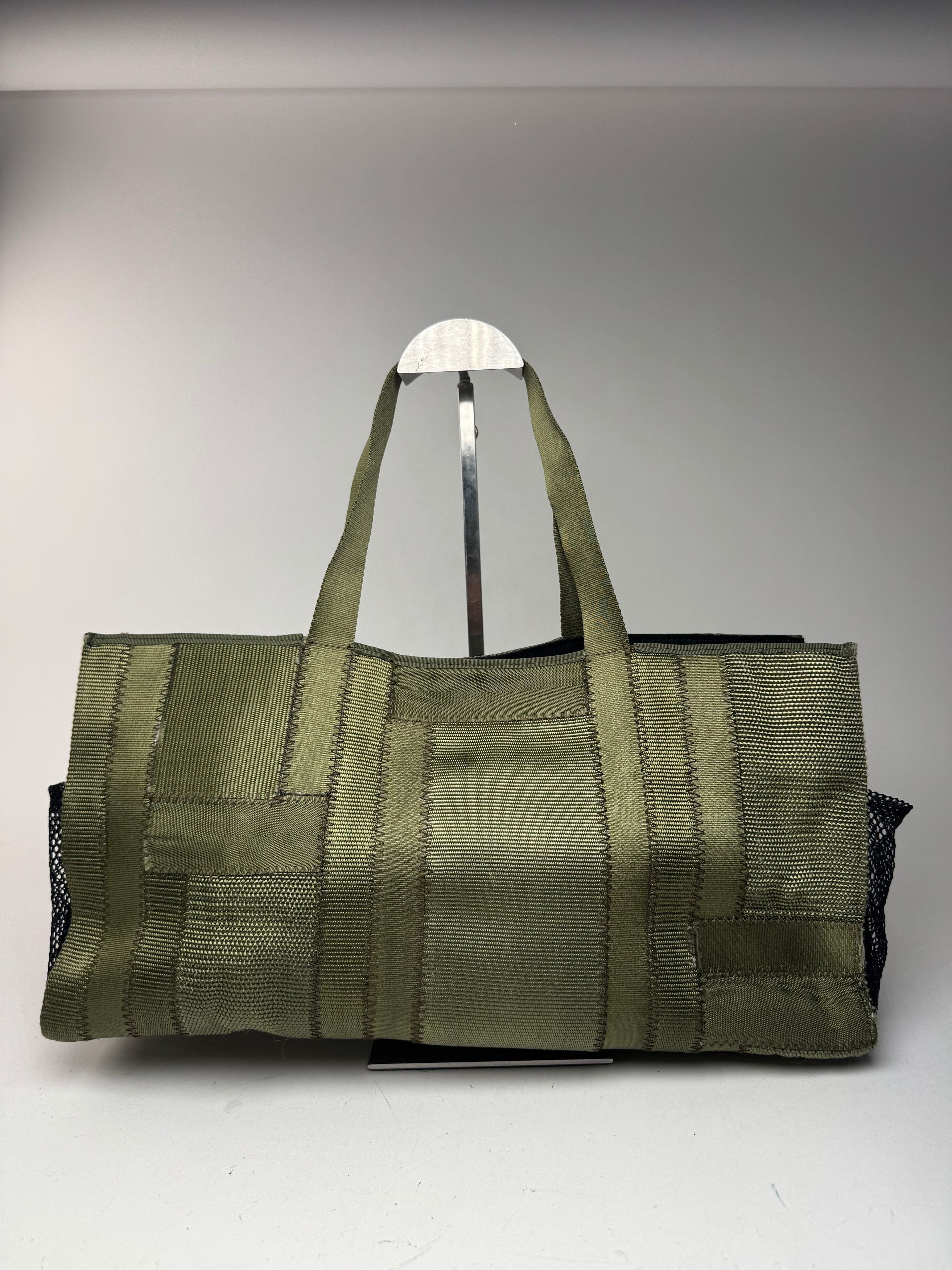 Jean Paul Gaultier Vintage Canvas Bag Green Size ONE SIZE - 2 Thumbnail