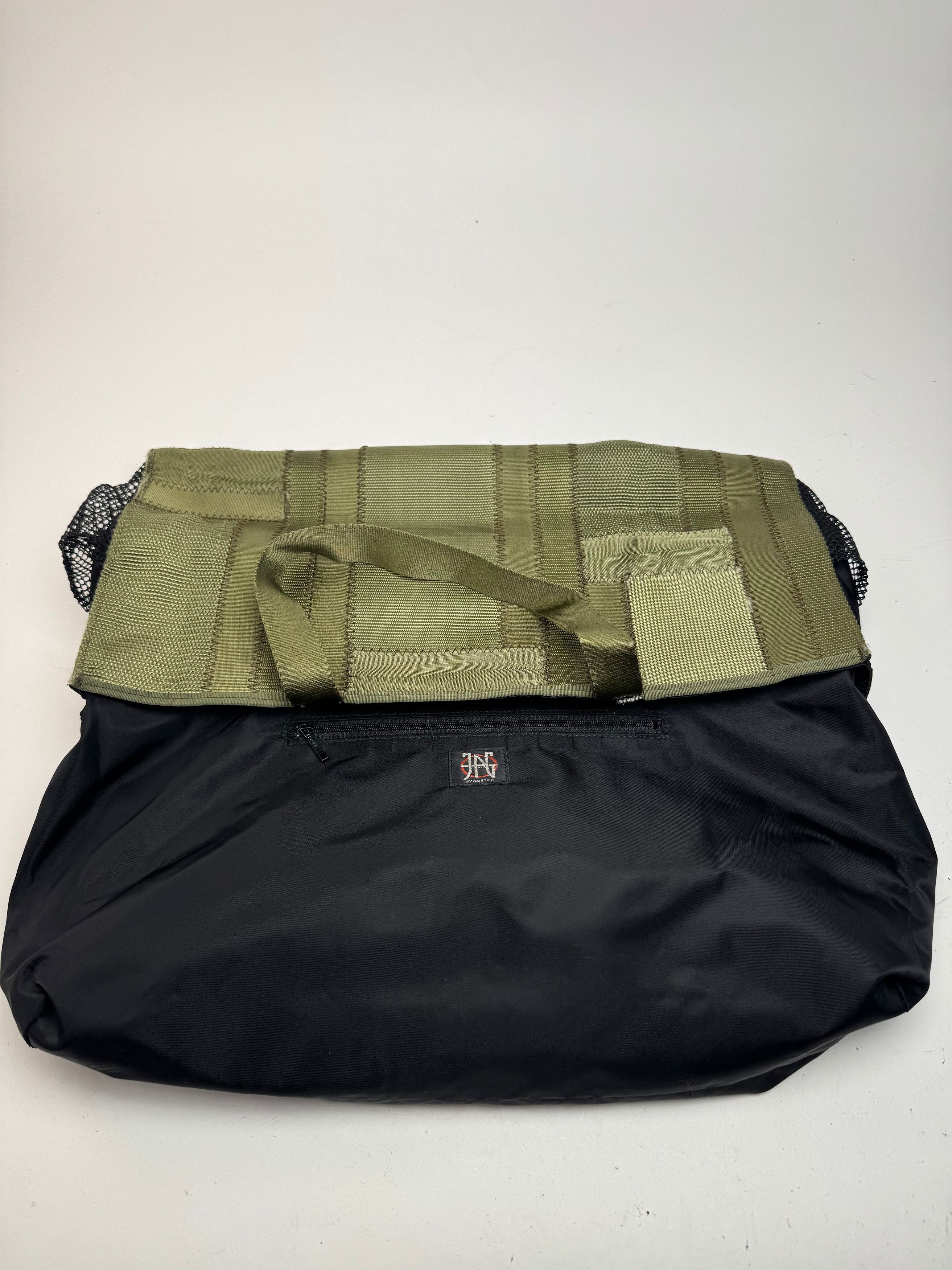 Jean Paul Gaultier Vintage Canvas Bag Green Size ONE SIZE - 3 Thumbnail