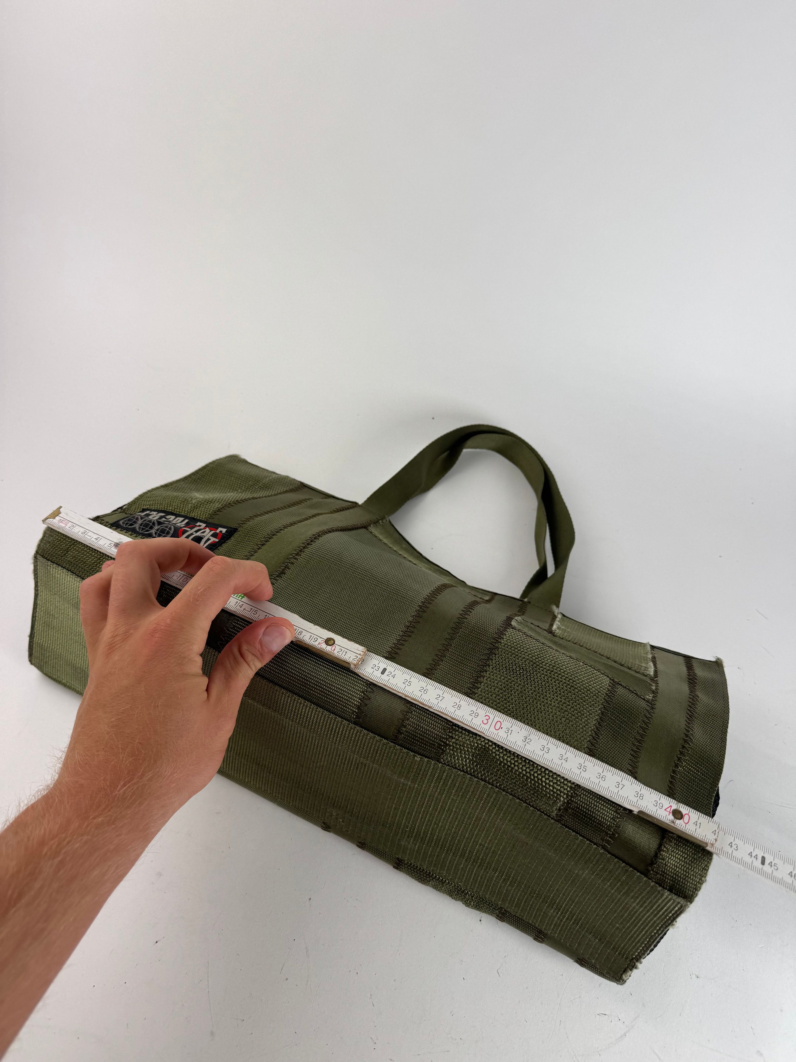 Jean Paul Gaultier Vintage Canvas Bag Green Size ONE SIZE - 12 Thumbnail