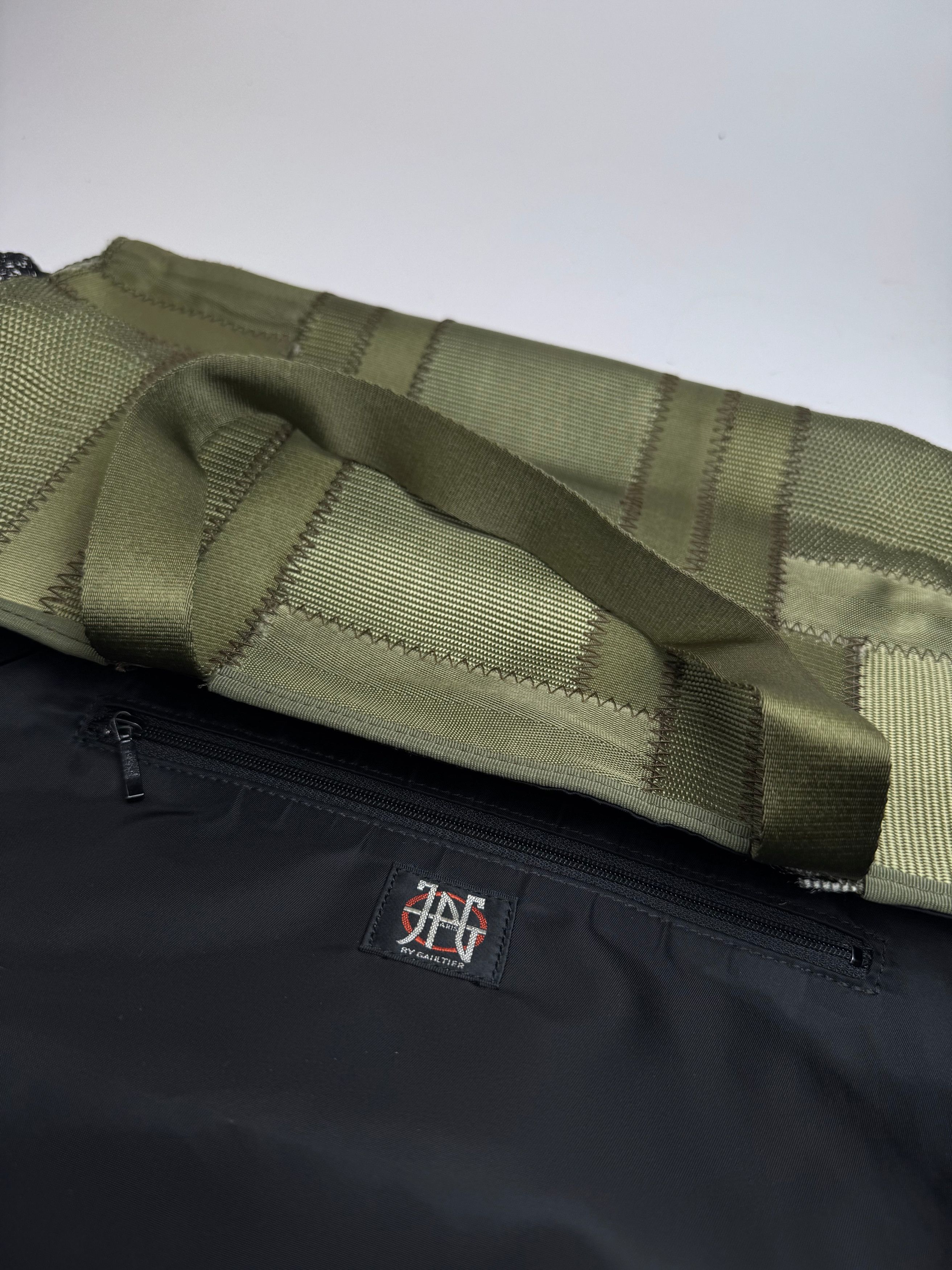 Jean Paul Gaultier Vintage Canvas Bag Green Size ONE SIZE - 4 Thumbnail