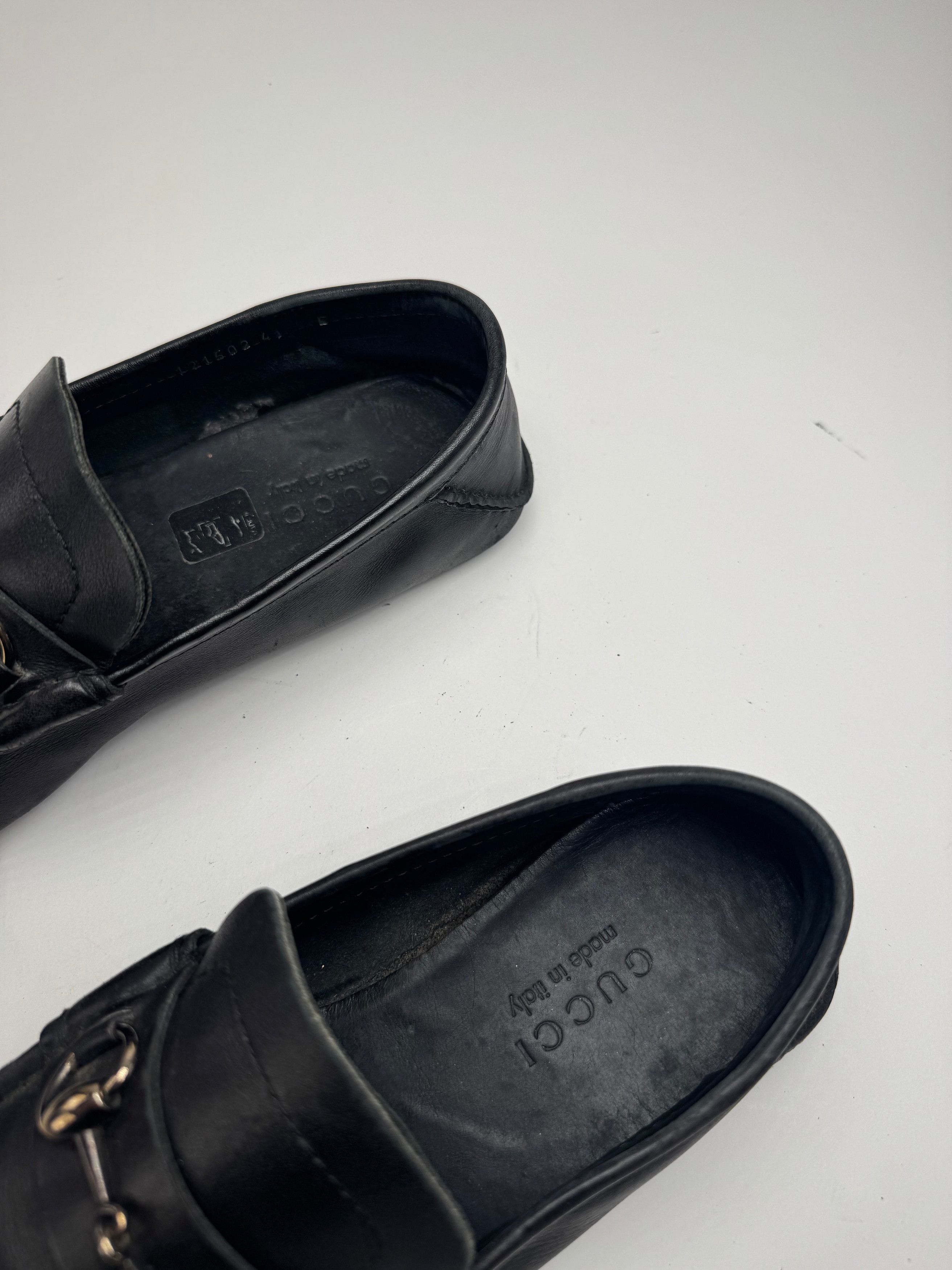 Gucci Vintage Horsebit leather Loafer black EU41 Men Size US 8 / EU 41 - 3 Thumbnail