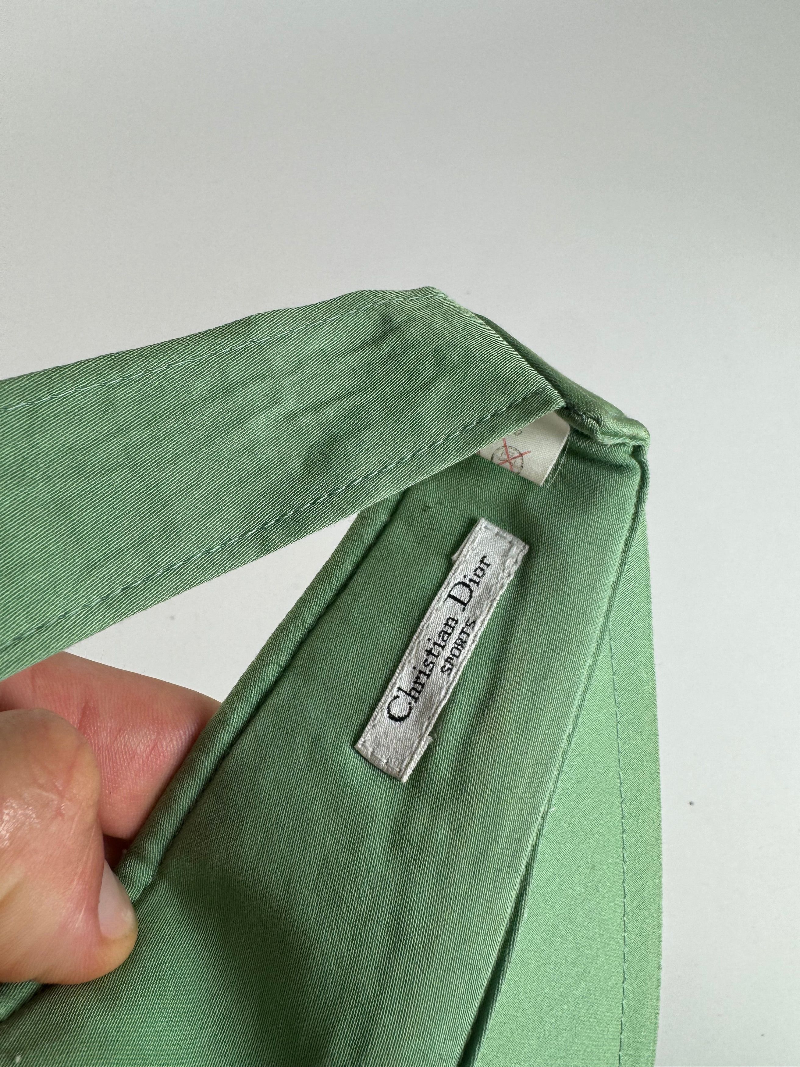 Dior Vintage Suncape Green Size ONE SIZE - 4 Thumbnail