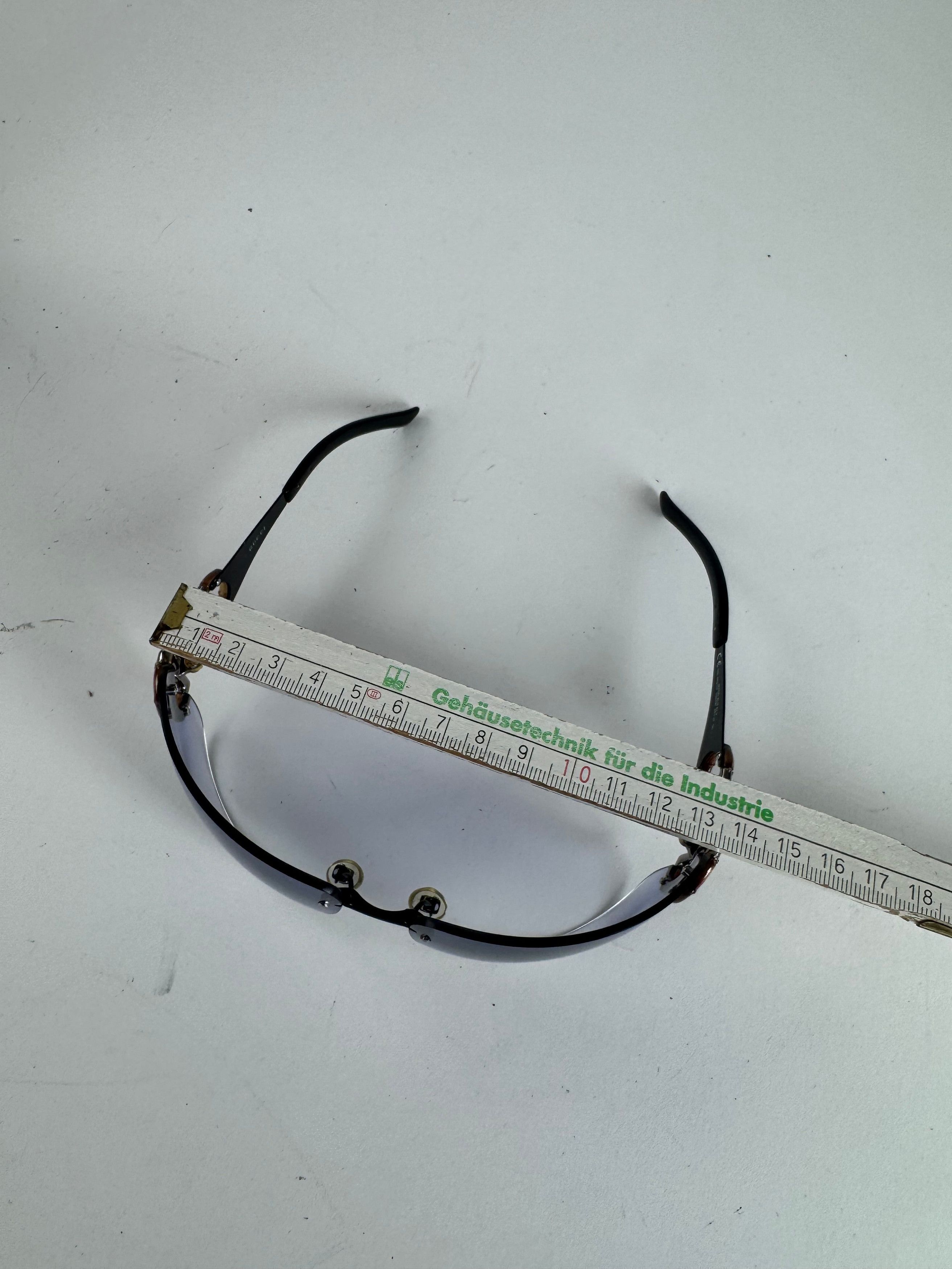 Gucci Vintage Bamboo Sunglasses Size ONE SIZE - 6 Thumbnail