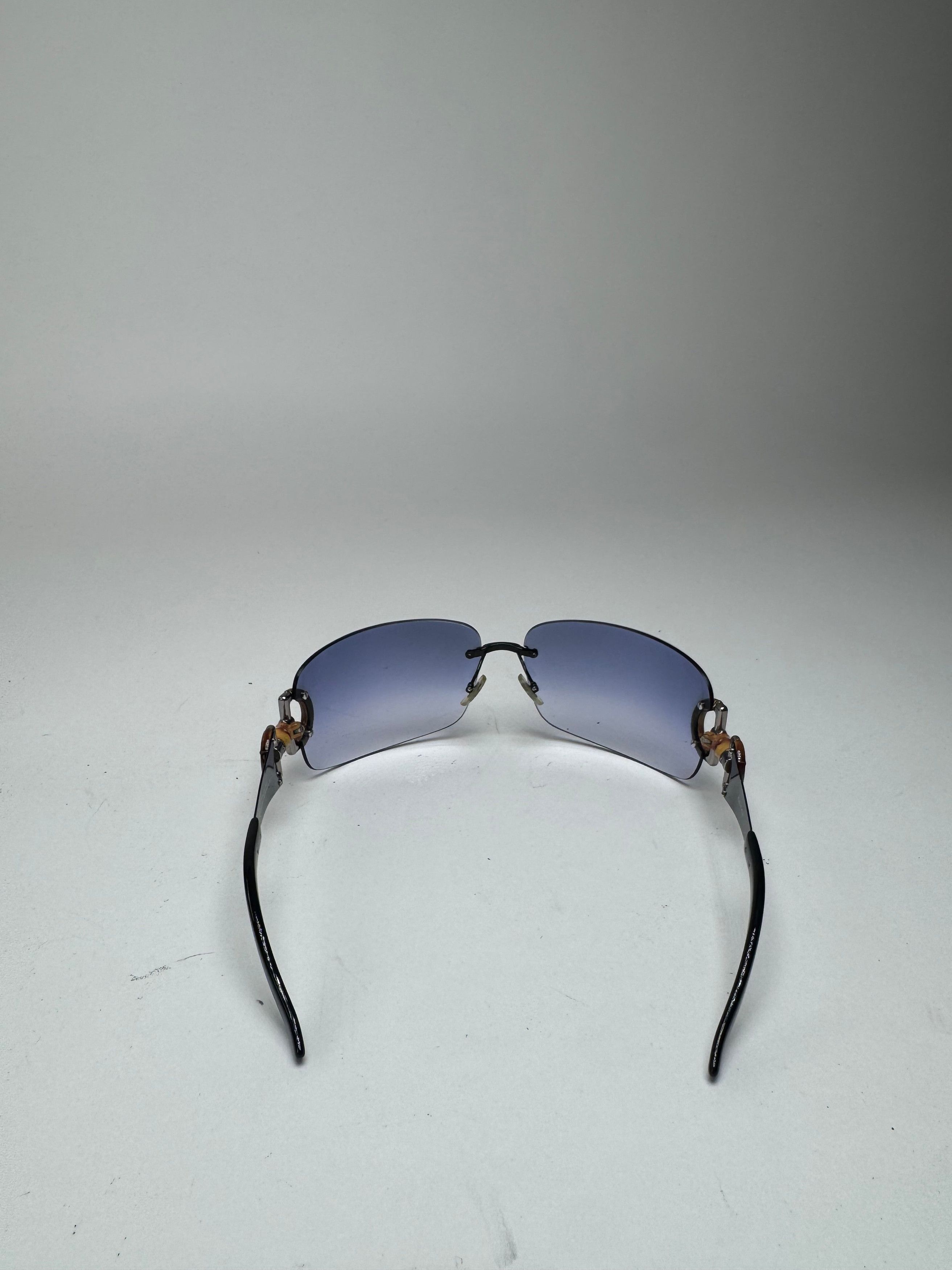 Gucci Vintage Bamboo Sunglasses Size ONE SIZE - 4 Thumbnail