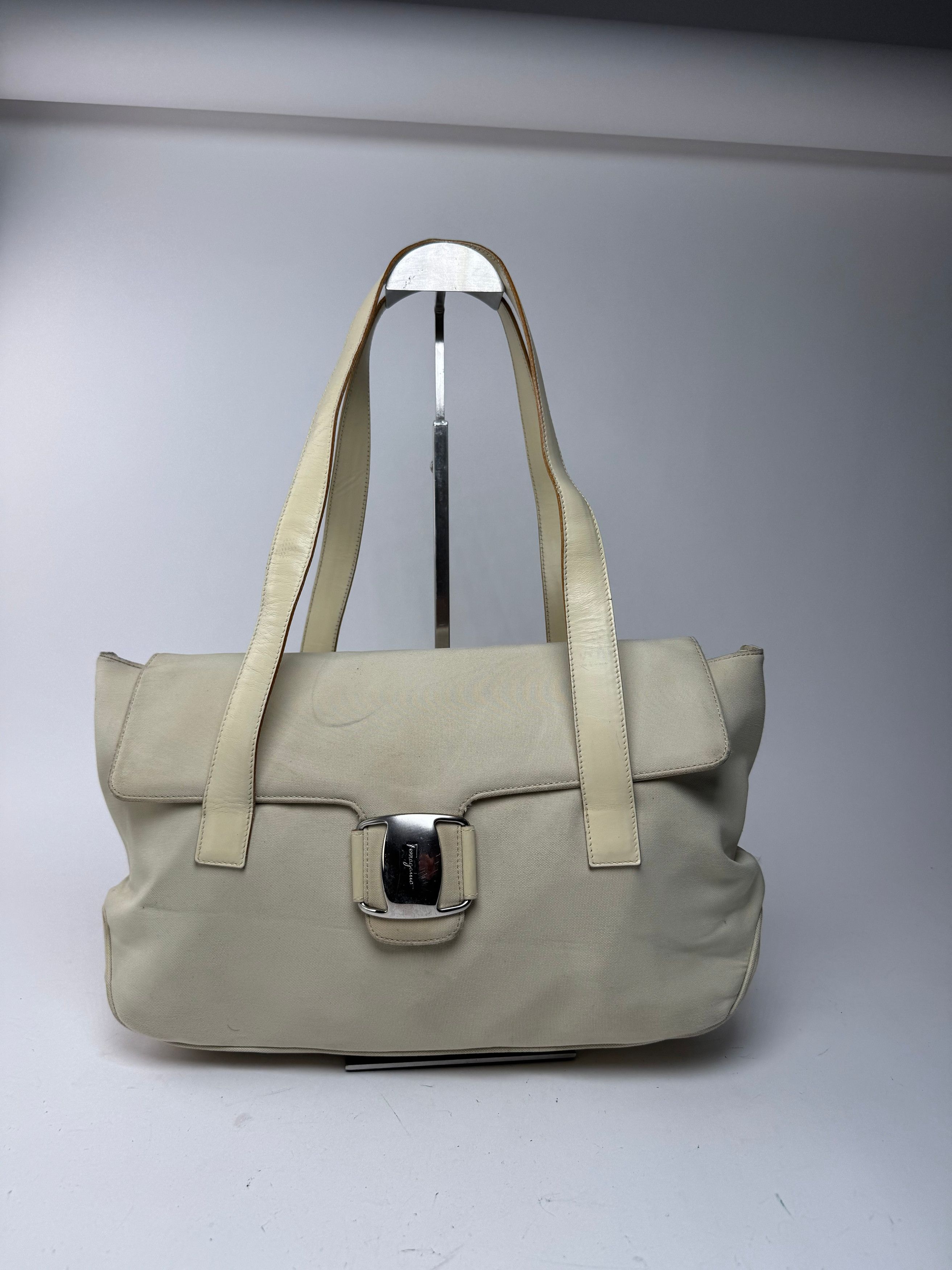Salvatore Ferragamo Vintage Bag white Size ONE SIZE - 13 Thumbnail