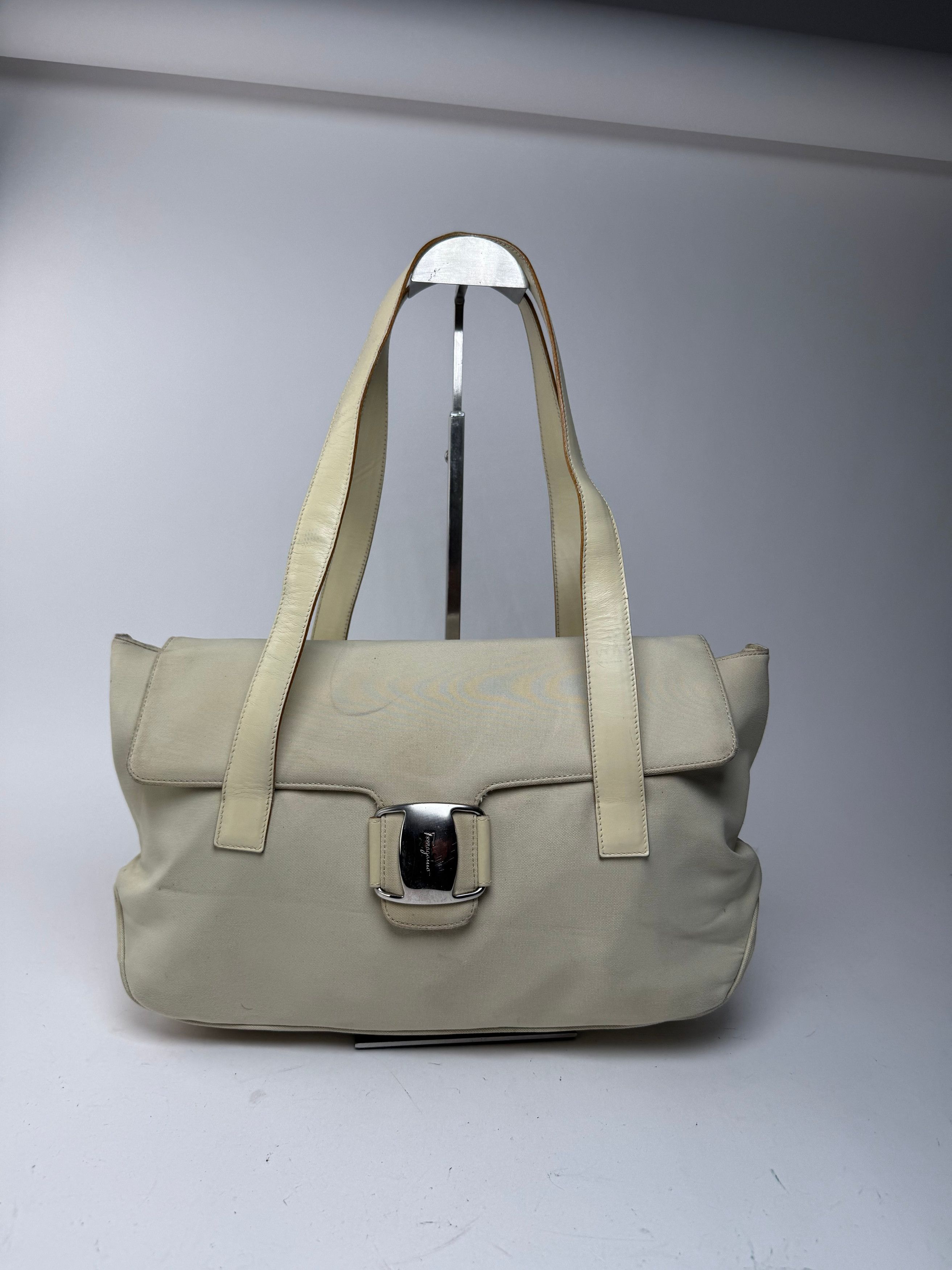 Salvatore Ferragamo Vintage Bag white Size ONE SIZE - 6 Thumbnail