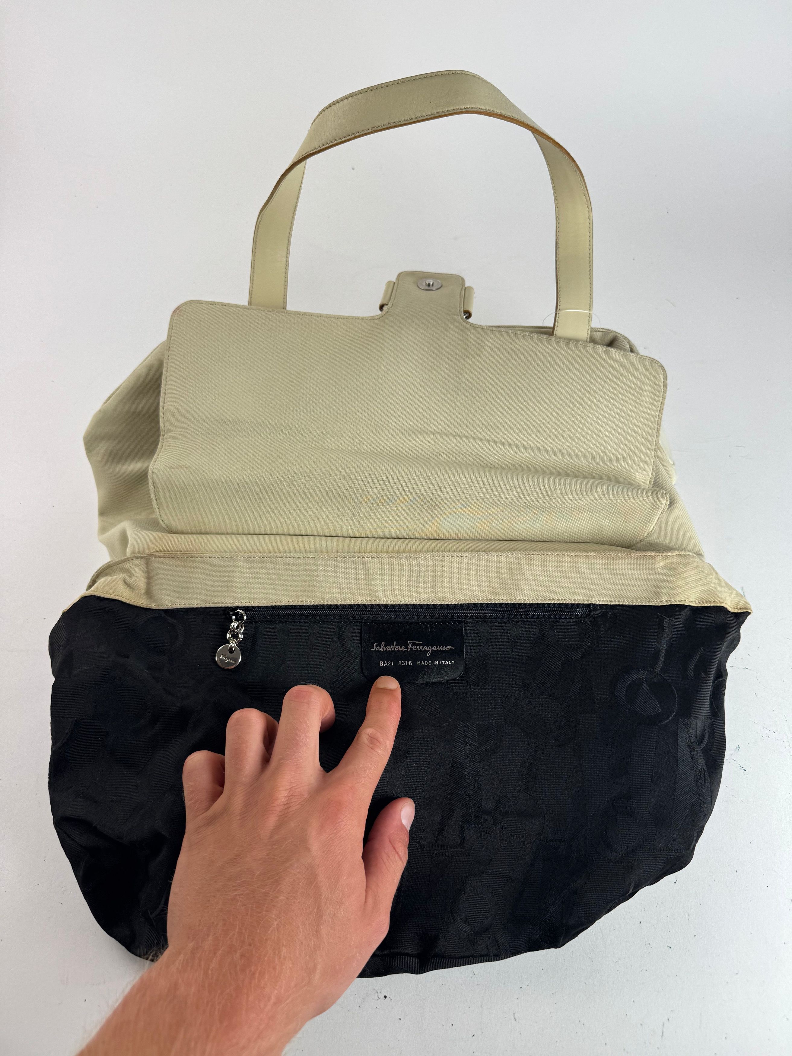 Salvatore Ferragamo Vintage Bag white Size ONE SIZE - 3 Thumbnail