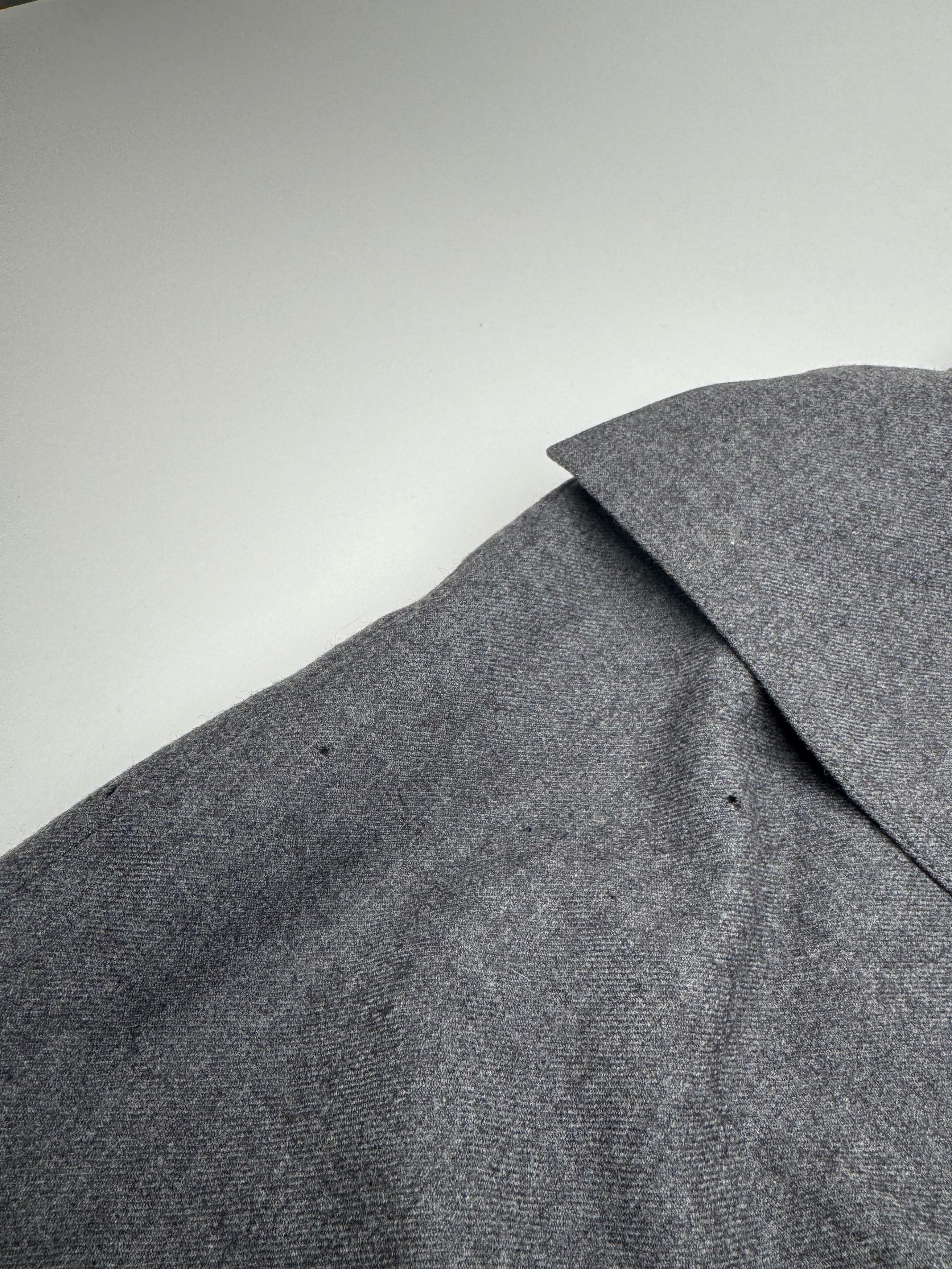Chanel Vintage Wool Skirt Grey 36/S Size 27" / US 4 / IT 40 - 5 Thumbnail