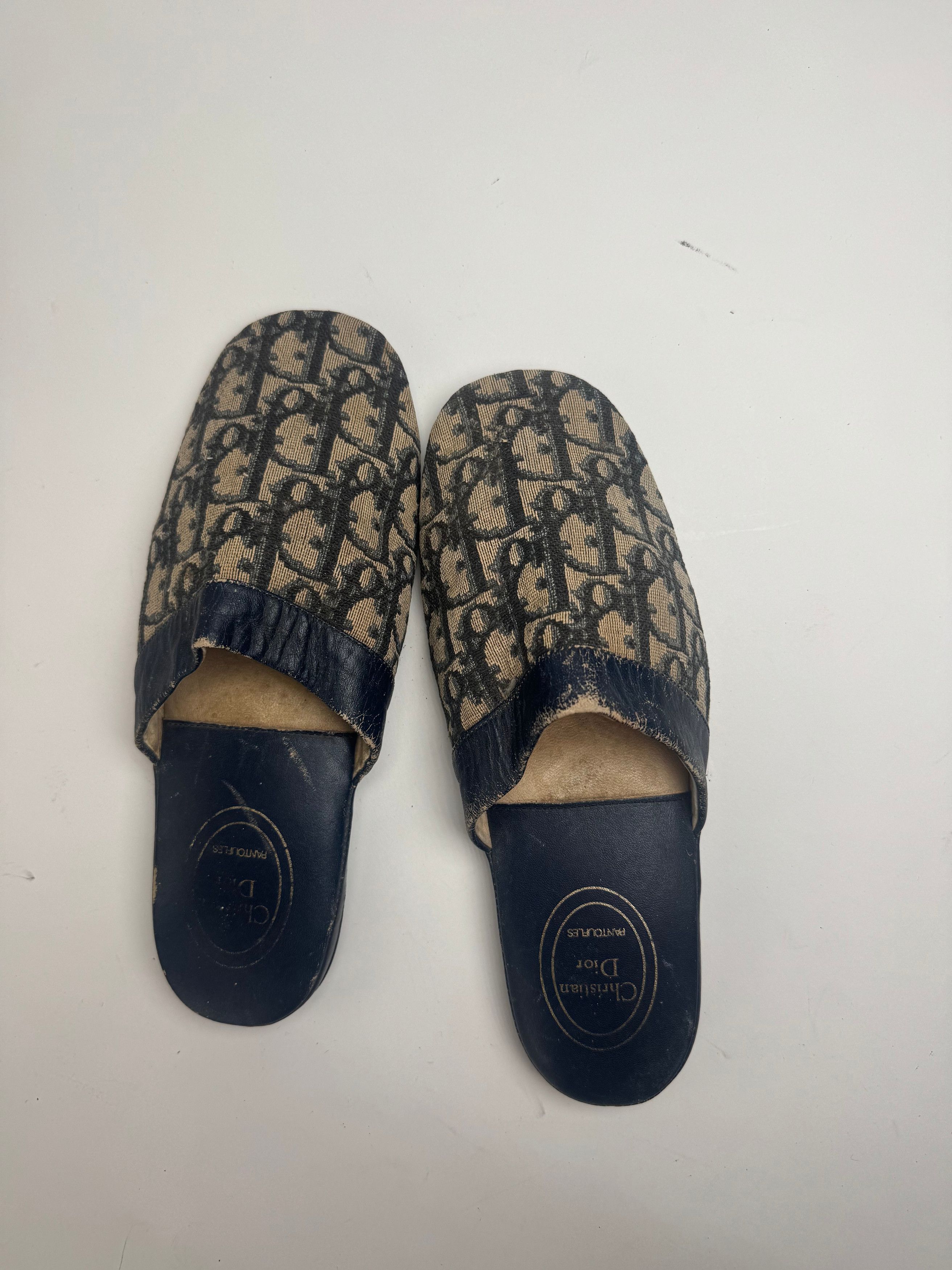 Dior Vintage Monogram Slides Size US 7 / IT 37 - 10 Thumbnail