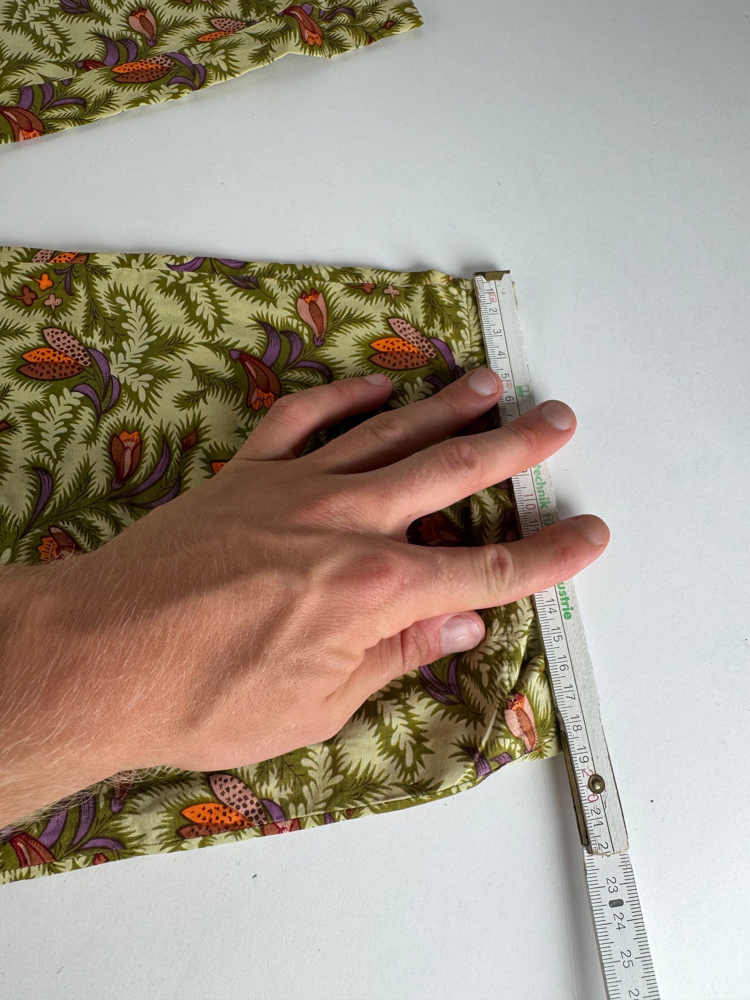 Dior Vintage Floral Pants green orange L Size 34" / US 12 / IT 48 - 4 Thumbnail