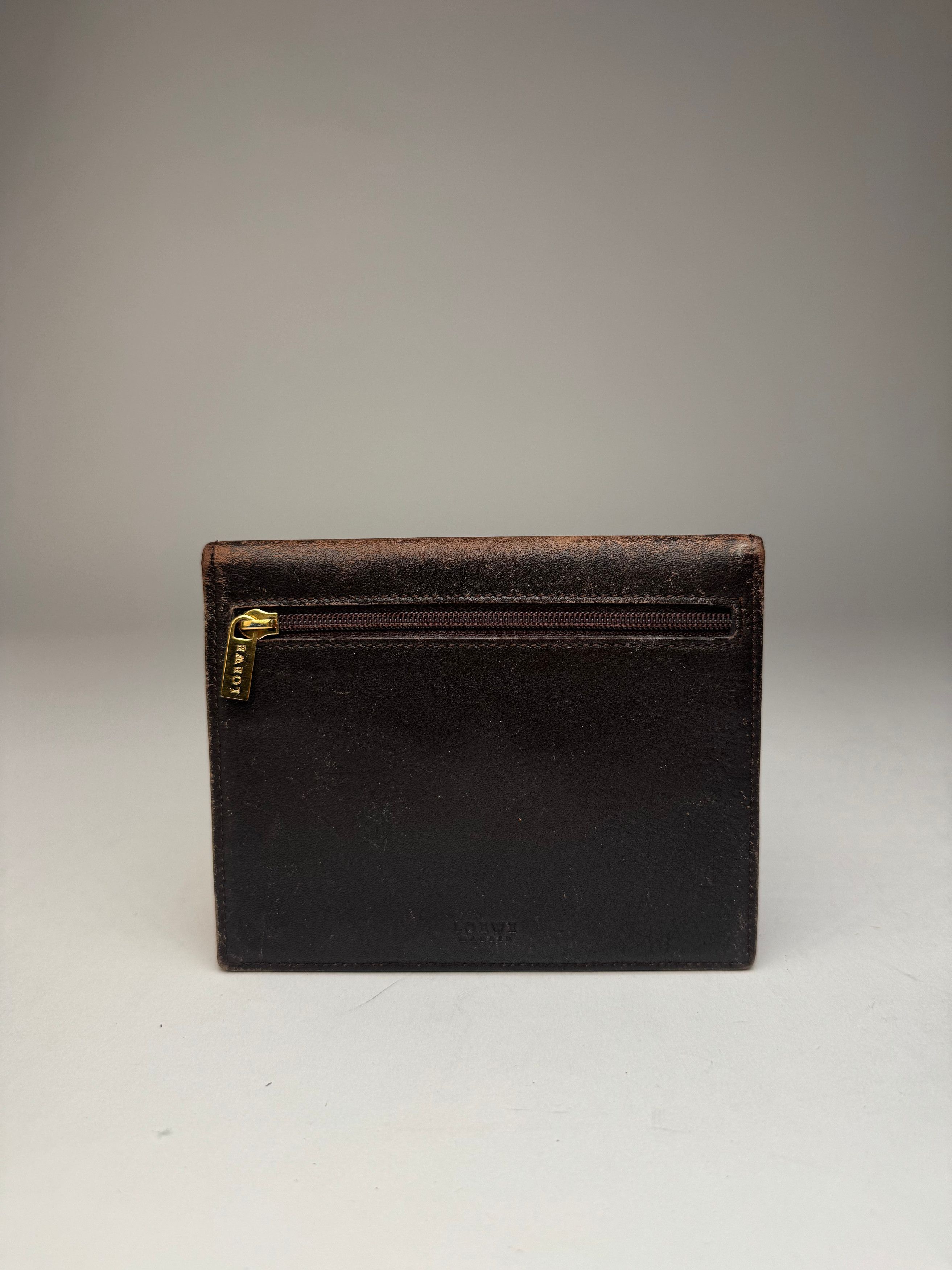 Loewe Vintage Suede / leather Card Holder Size ONE SIZE - 2 Thumbnail