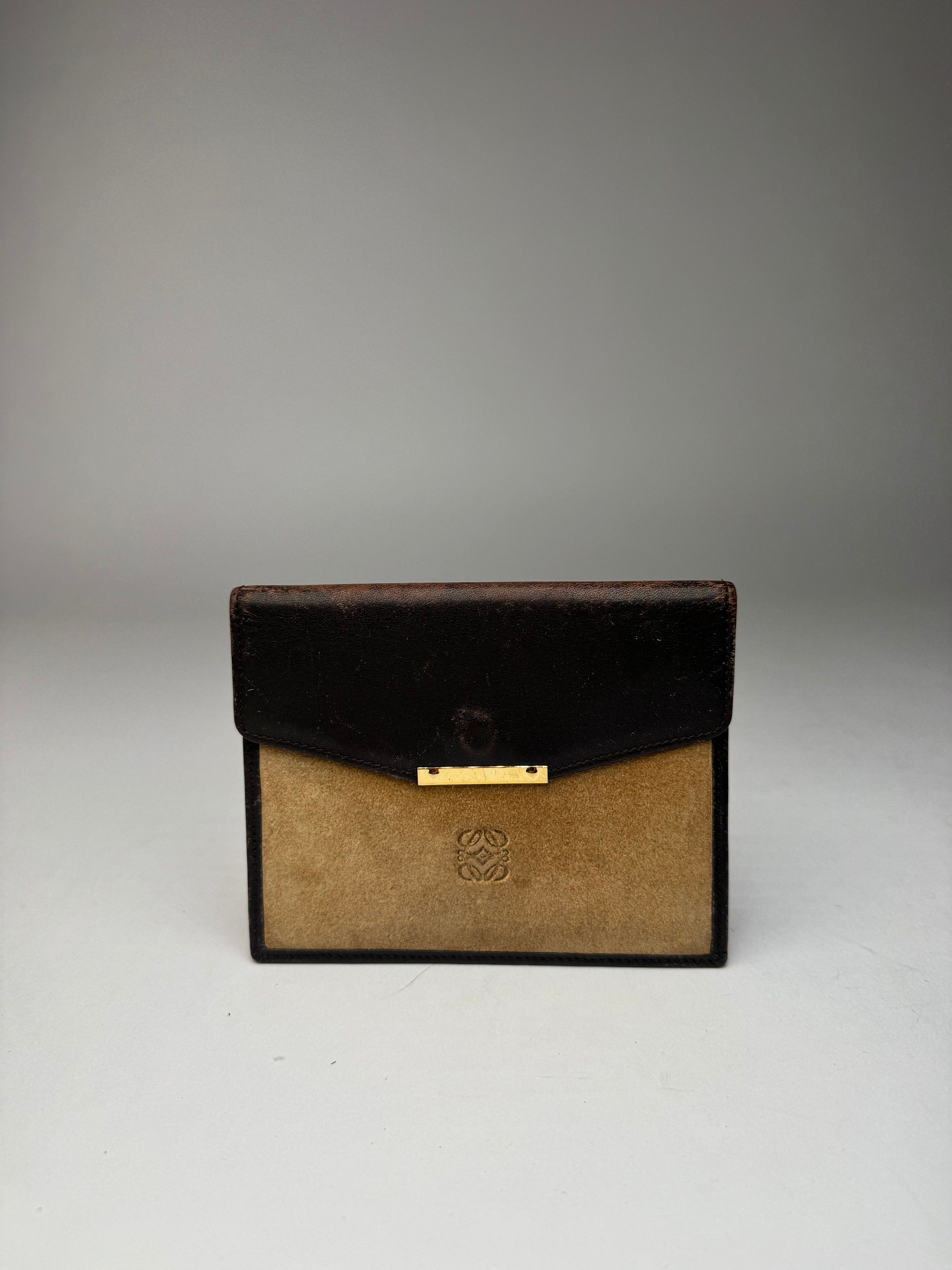 Loewe Vintage Suede / leather Card Holder Size ONE SIZE - 12 Thumbnail