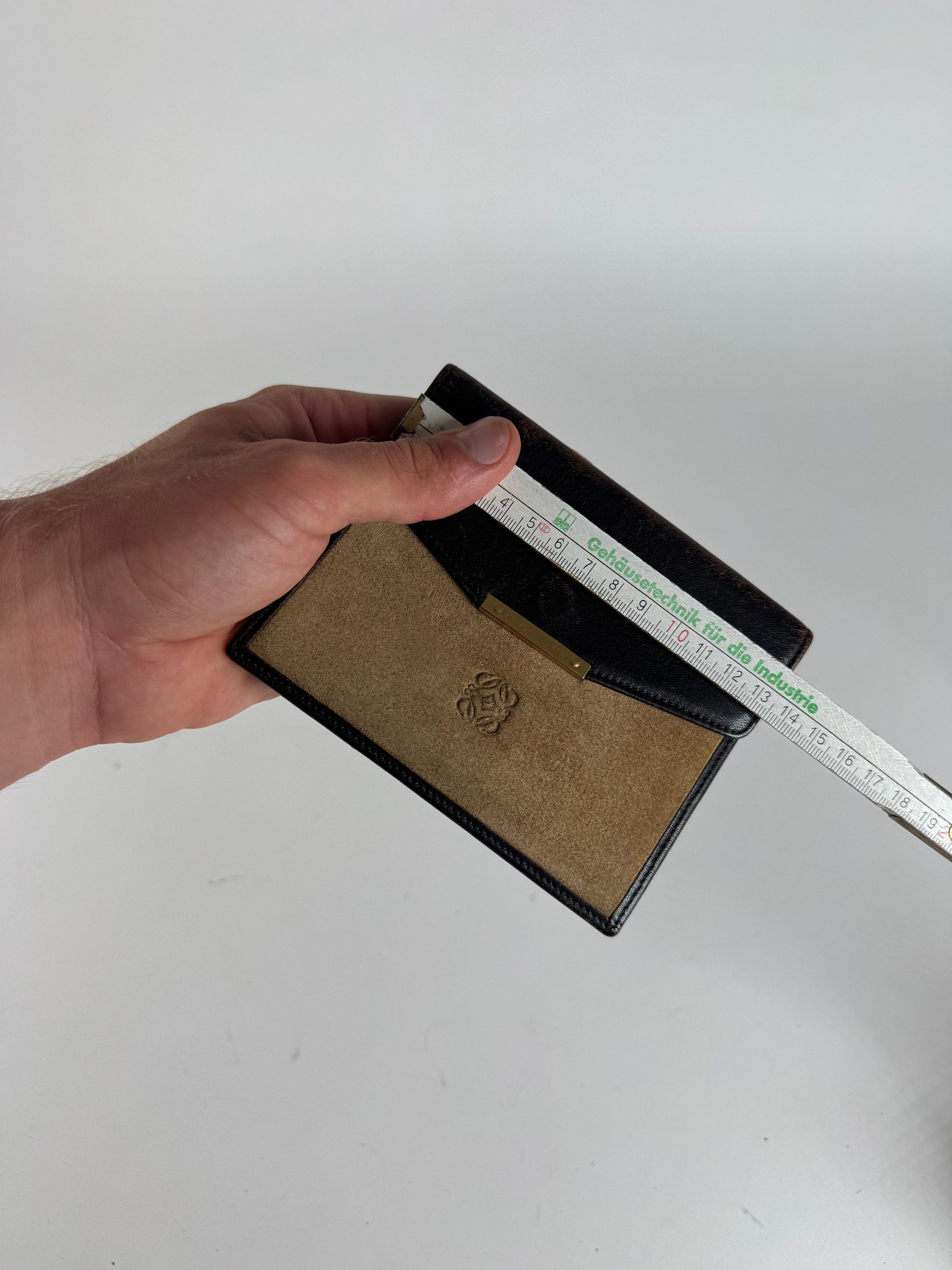 Loewe Vintage Suede / leather Card Holder Size ONE SIZE - 10 Thumbnail