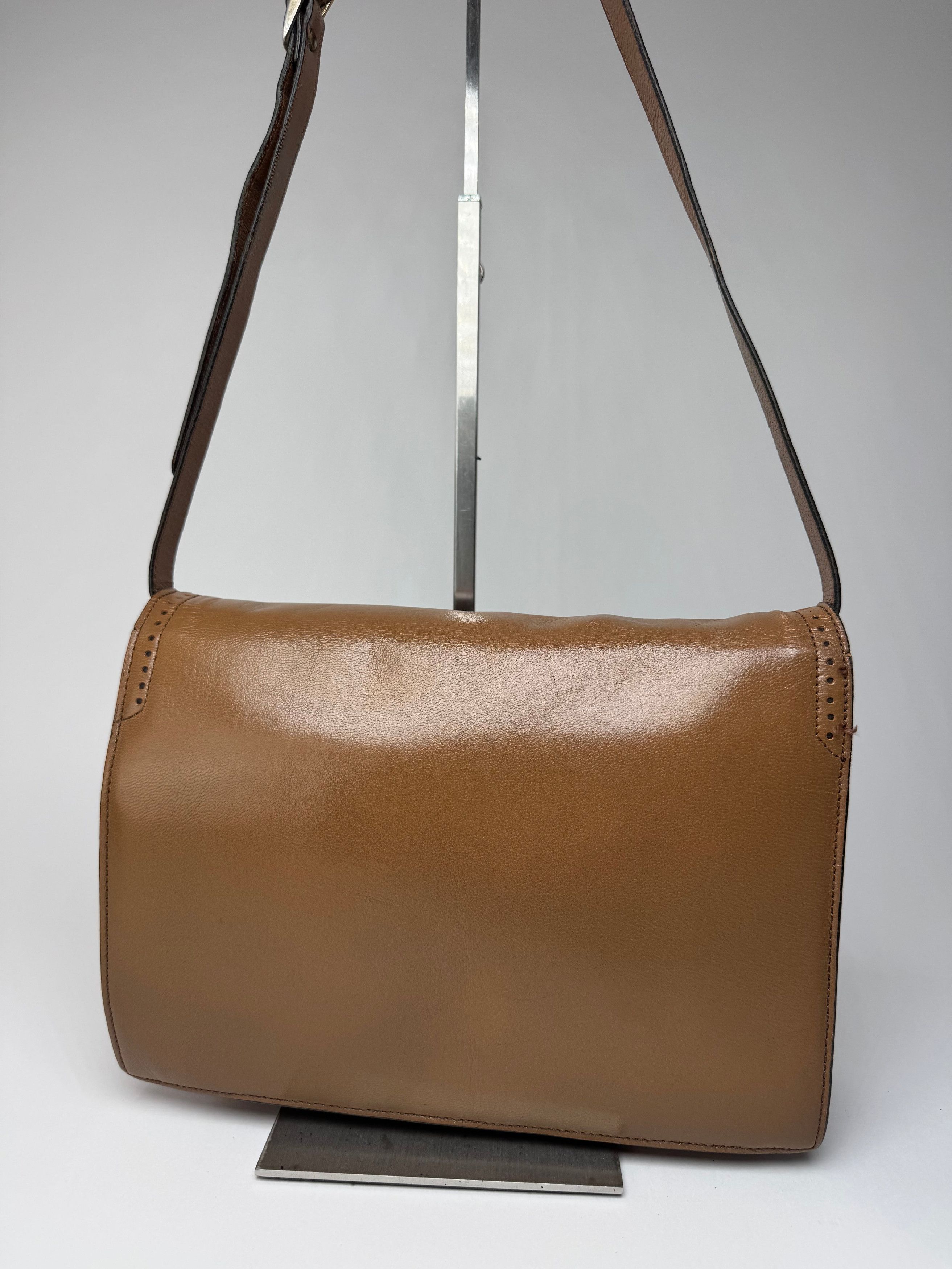Other Vintage Yves Saint Laurent Leather snake bag brown Size ONE SIZE - 9 Thumbnail