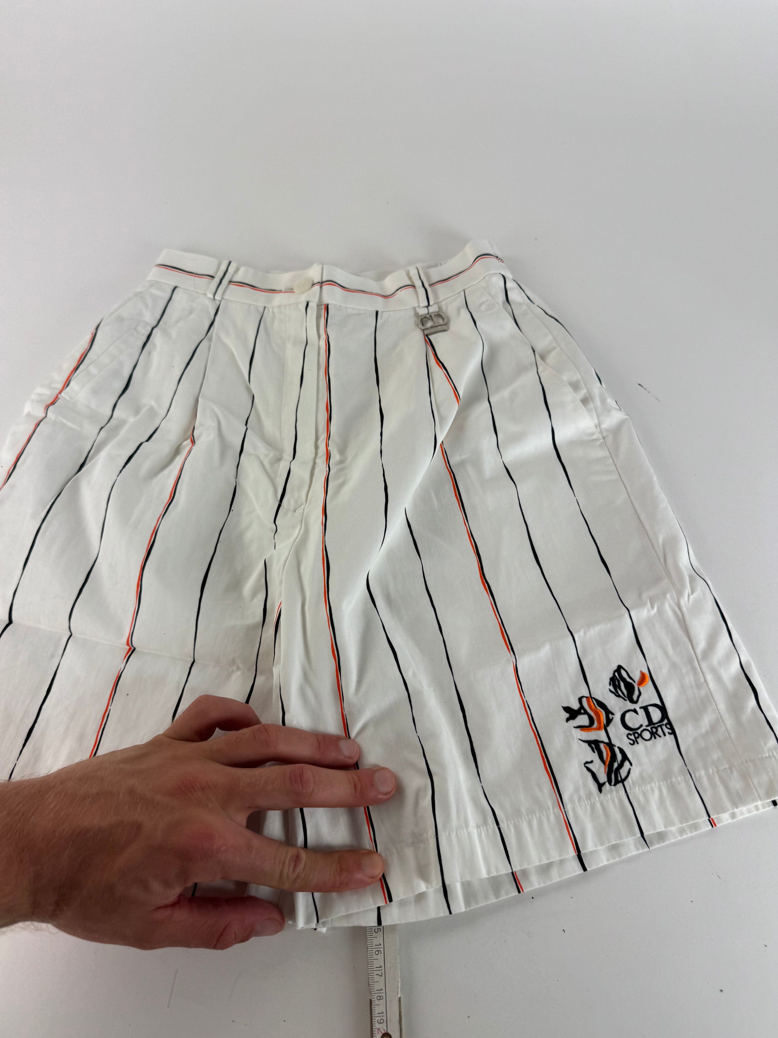 Dior Vintage Striped shorts S Size 27" / US 4 / IT 40 - 7 Thumbnail