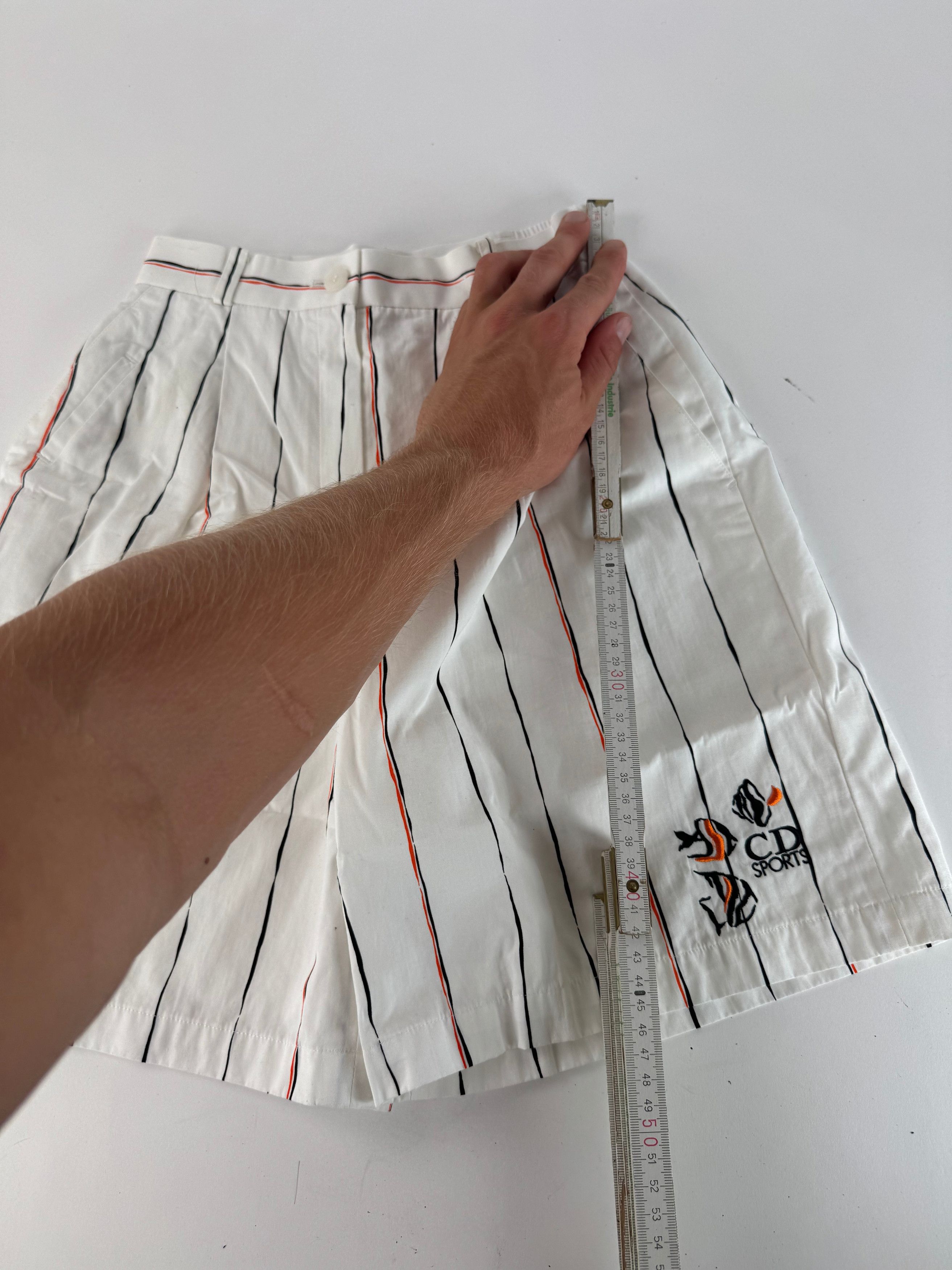 Dior Vintage Striped shorts S Size 27" / US 4 / IT 40 - 6 Thumbnail