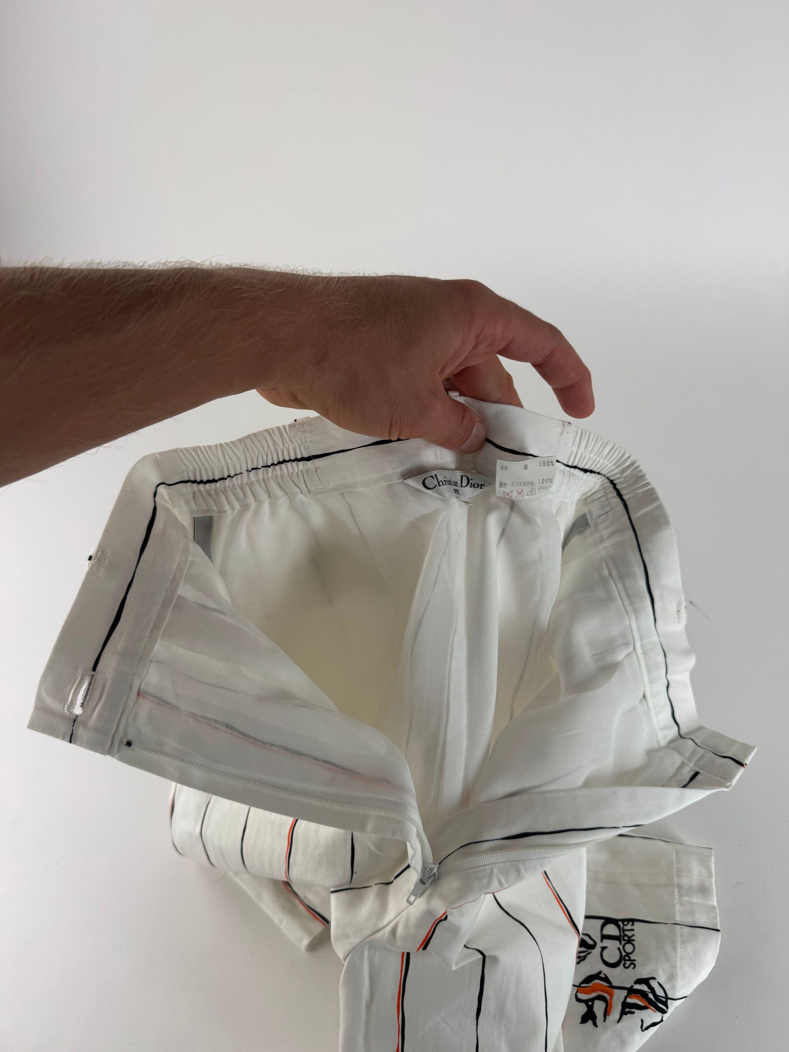 Dior Vintage Striped shorts S Size 27" / US 4 / IT 40 - 11 Thumbnail
