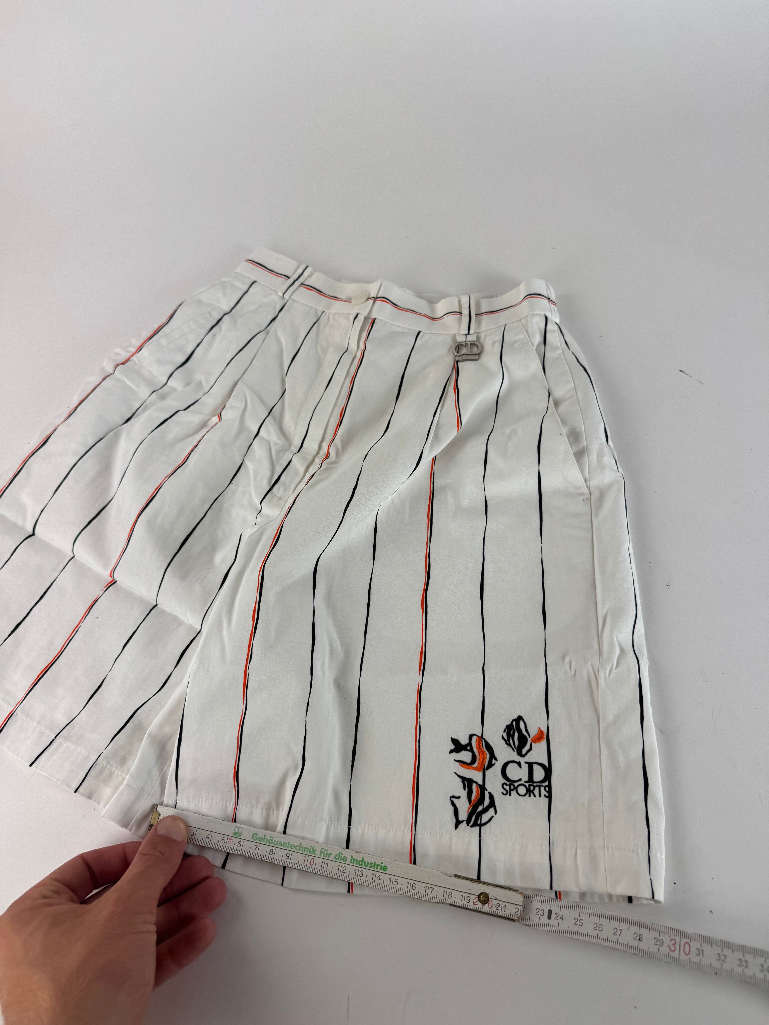 Dior Vintage Striped shorts S Size 27" / US 4 / IT 40 - 2 Thumbnail
