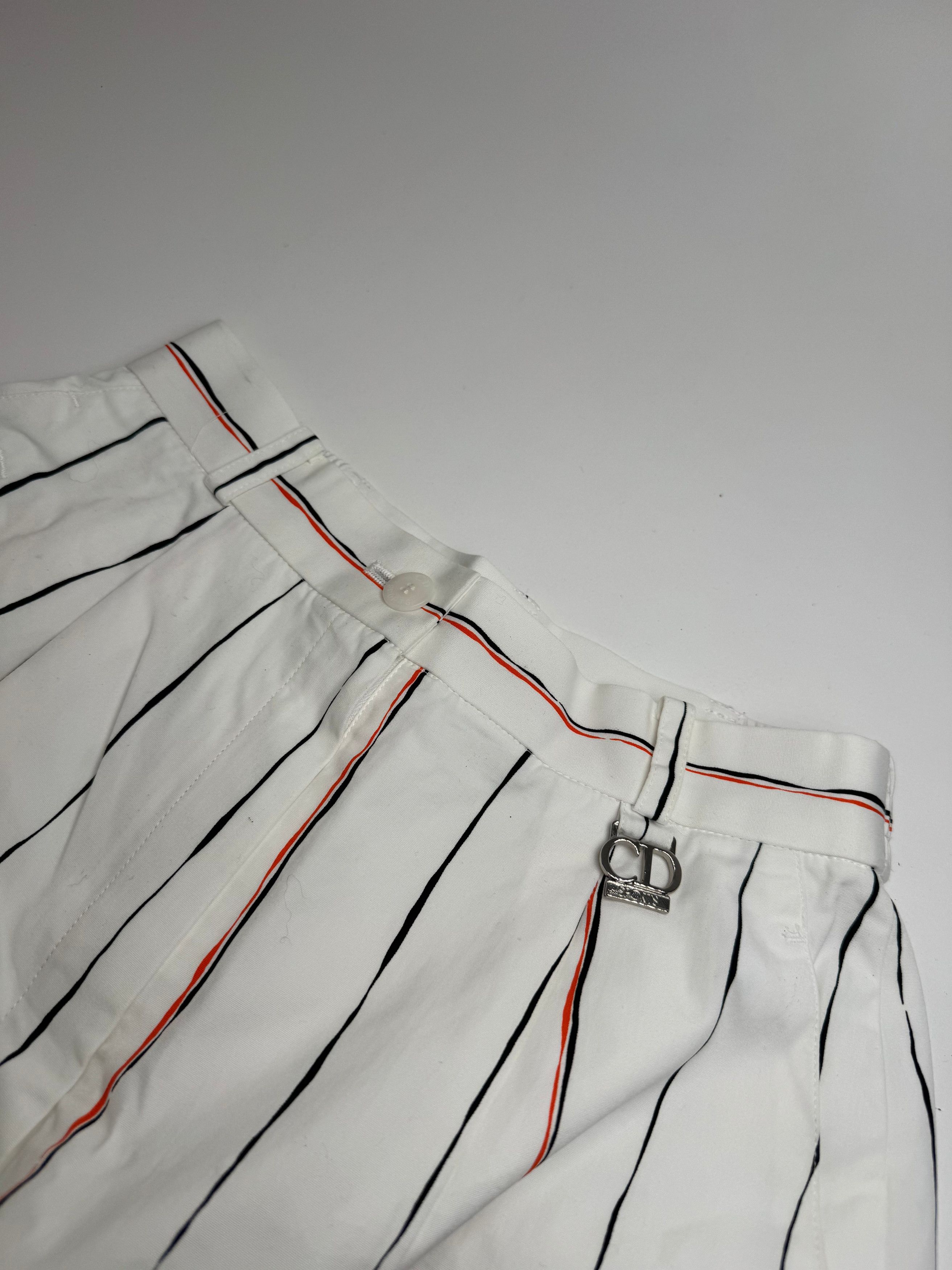 Dior Vintage Striped shorts S Size 27" / US 4 / IT 40 - 4 Thumbnail